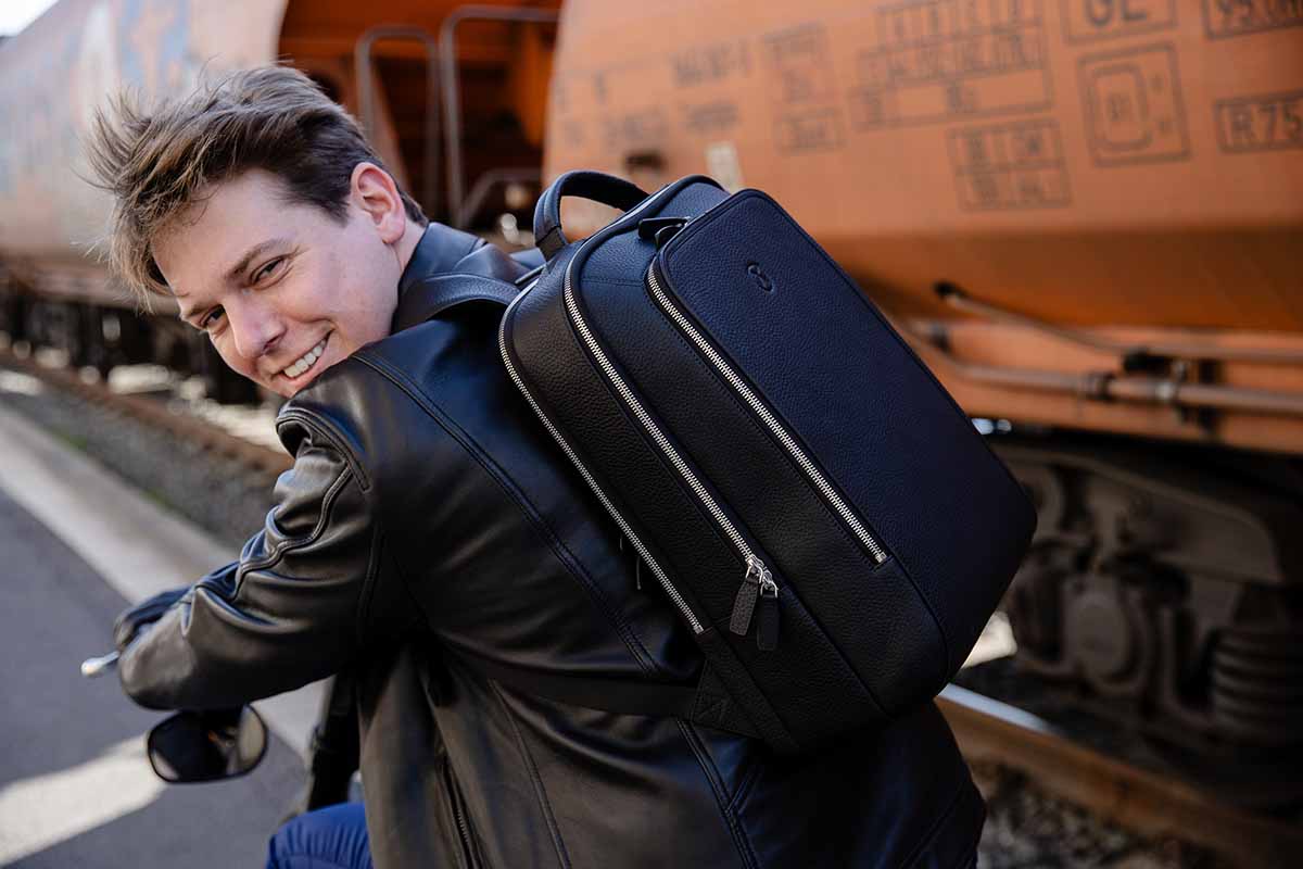 Die beliebtesten Lederrucksäcke der Corf-Kollektion