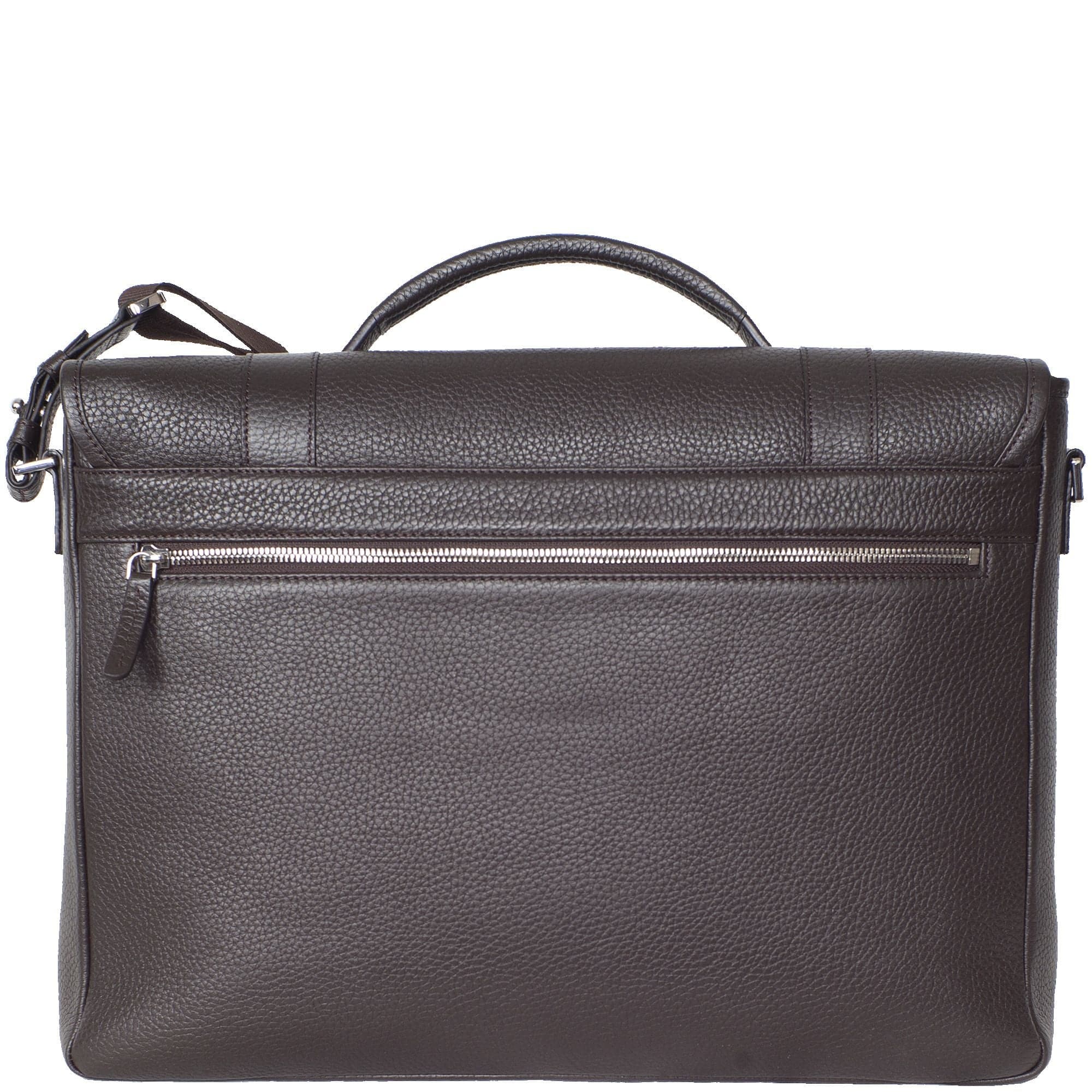 Konferenzmappe Aktentasche Laptoptasche 15 Zoll Leder braun - Corf Offermann