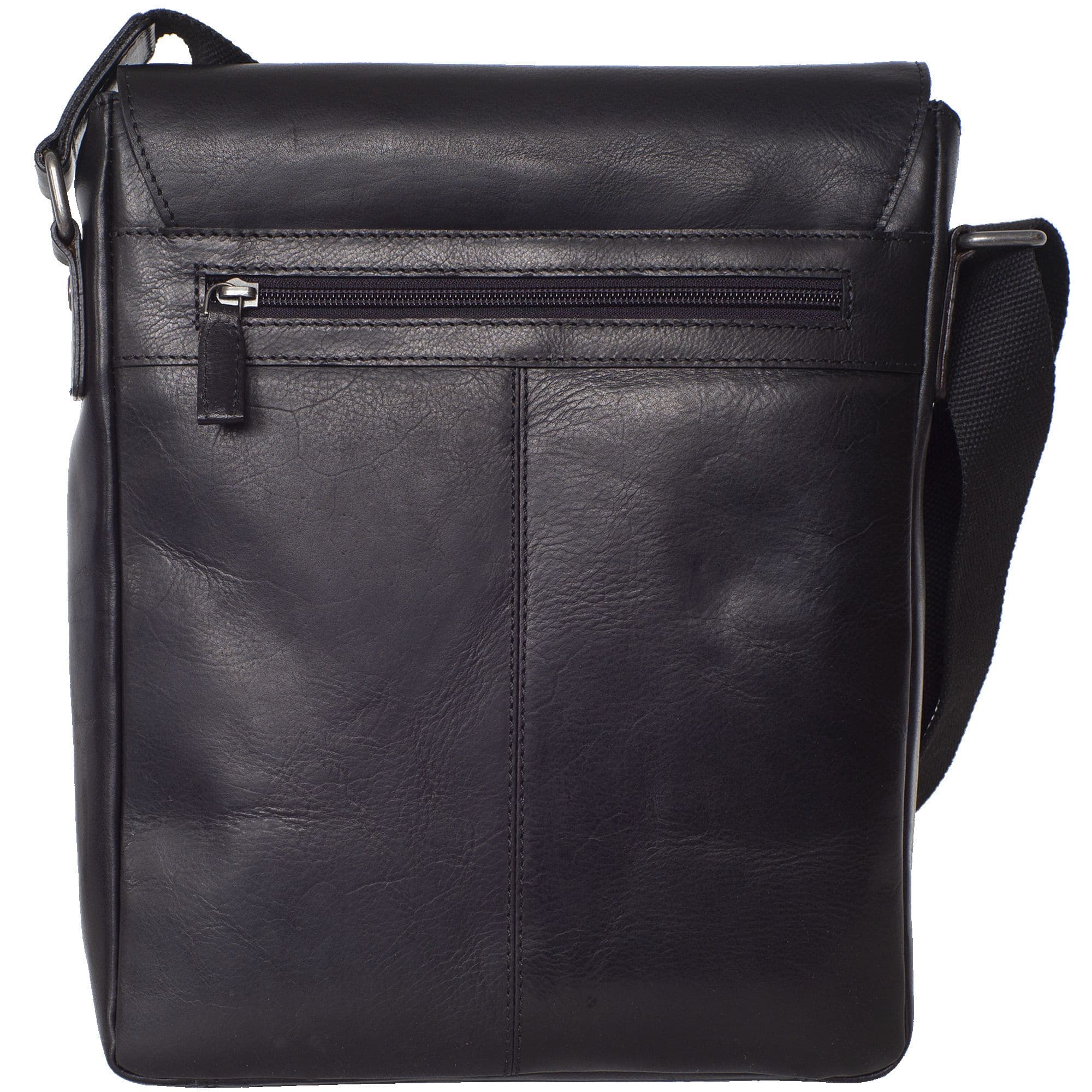 Tablet Tasche Schultertasche 10 Zoll Leder schwarz - Corf Offermann