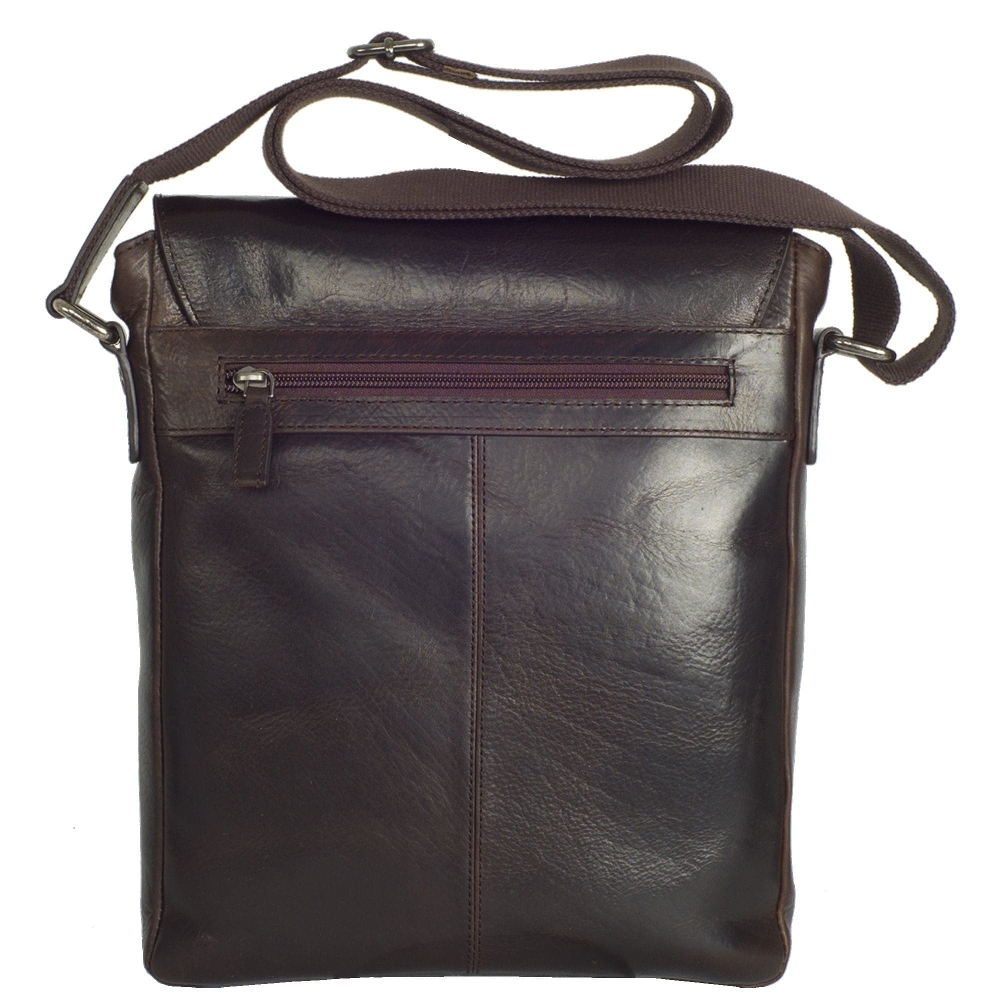 Tablet Tasche Schultertasche 10 Zoll Leder braun - Corf Offermann