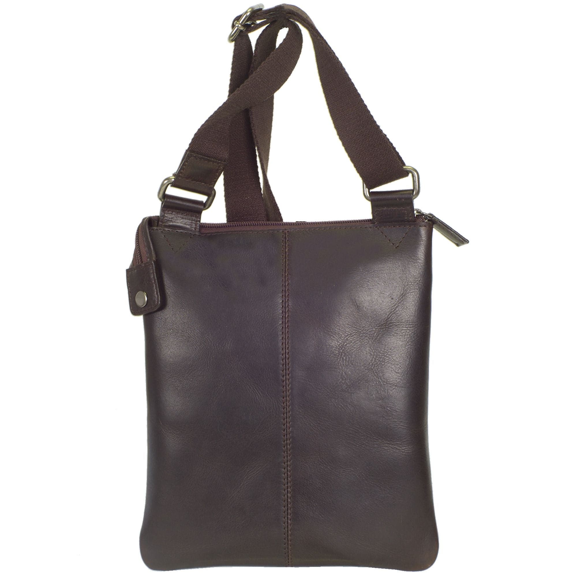 Tablet Tasche Umhängetasche 10 Zoll Leder braun - Corf Offermann