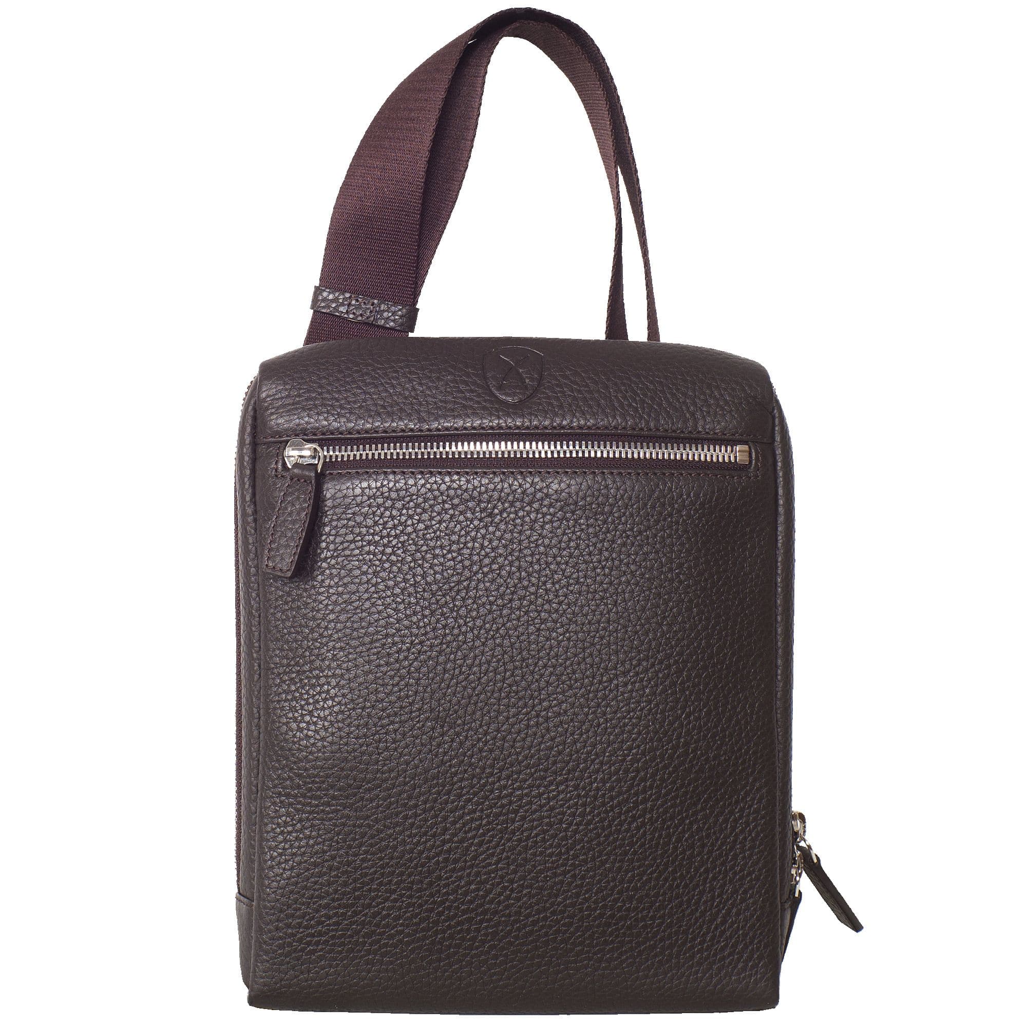 Tablet Tasche Crossover Schultertasche 10 Zoll Leder braun - Corf Offermann