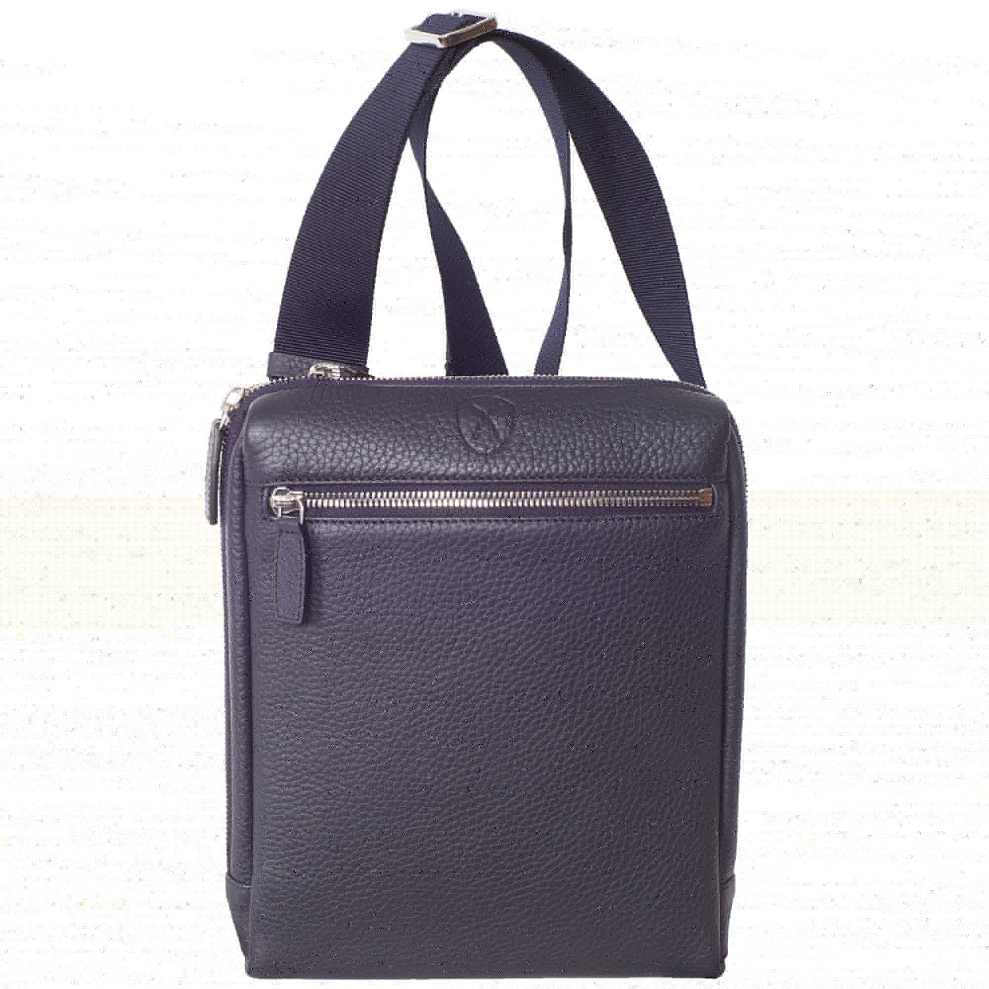 Tablet Tasche Crossover Schultertasche 10 Zoll Leder blau - Corf Offermann