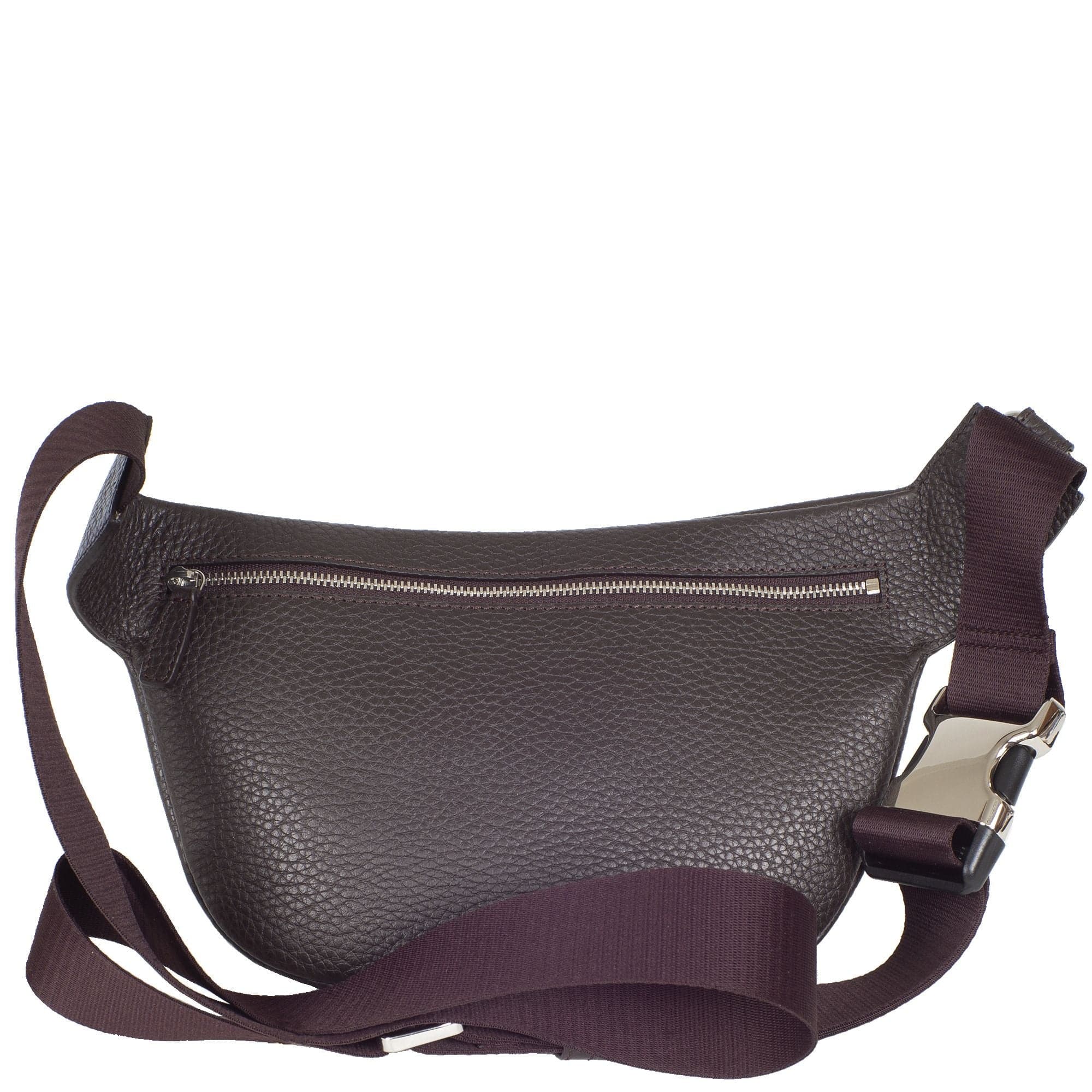 Crossover Gürteltasche Bauchtasche Leder braun - Corf Offermann