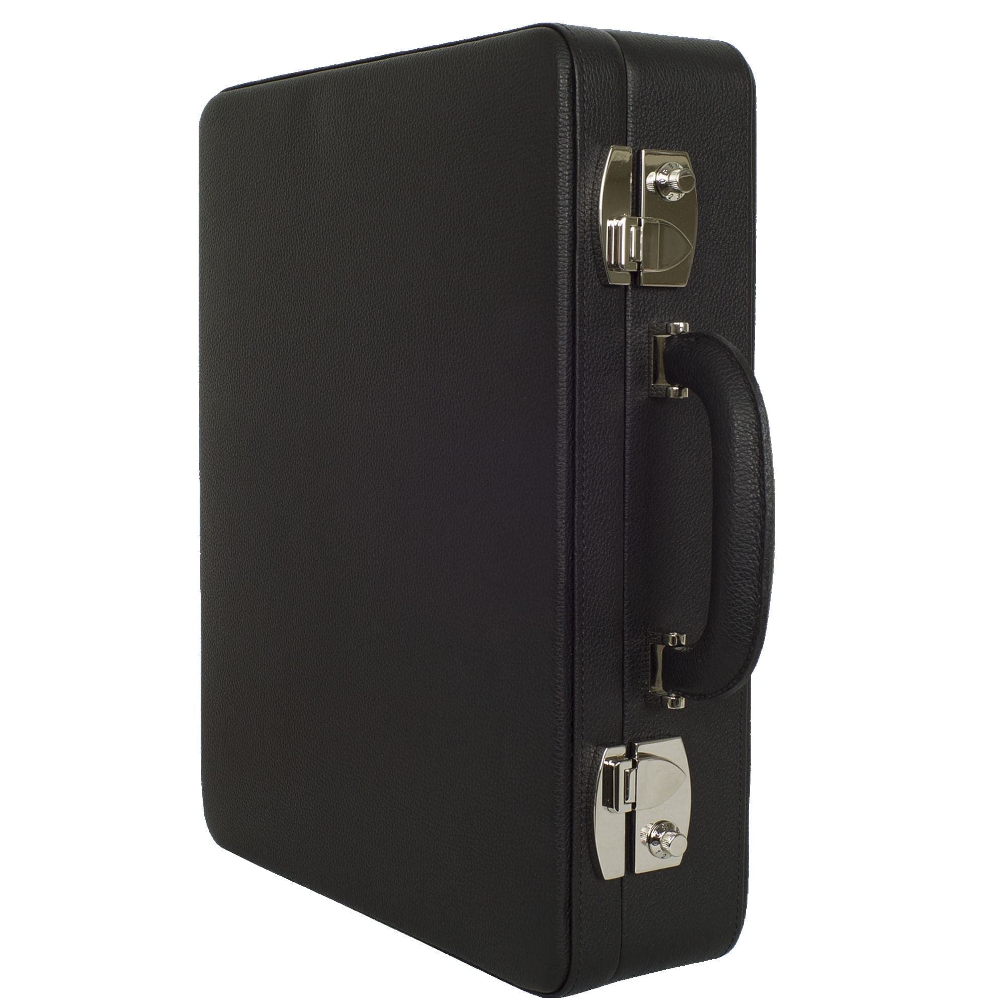 Aktenkoffer 15 Zoll Leder schwarz - Corf Offermann