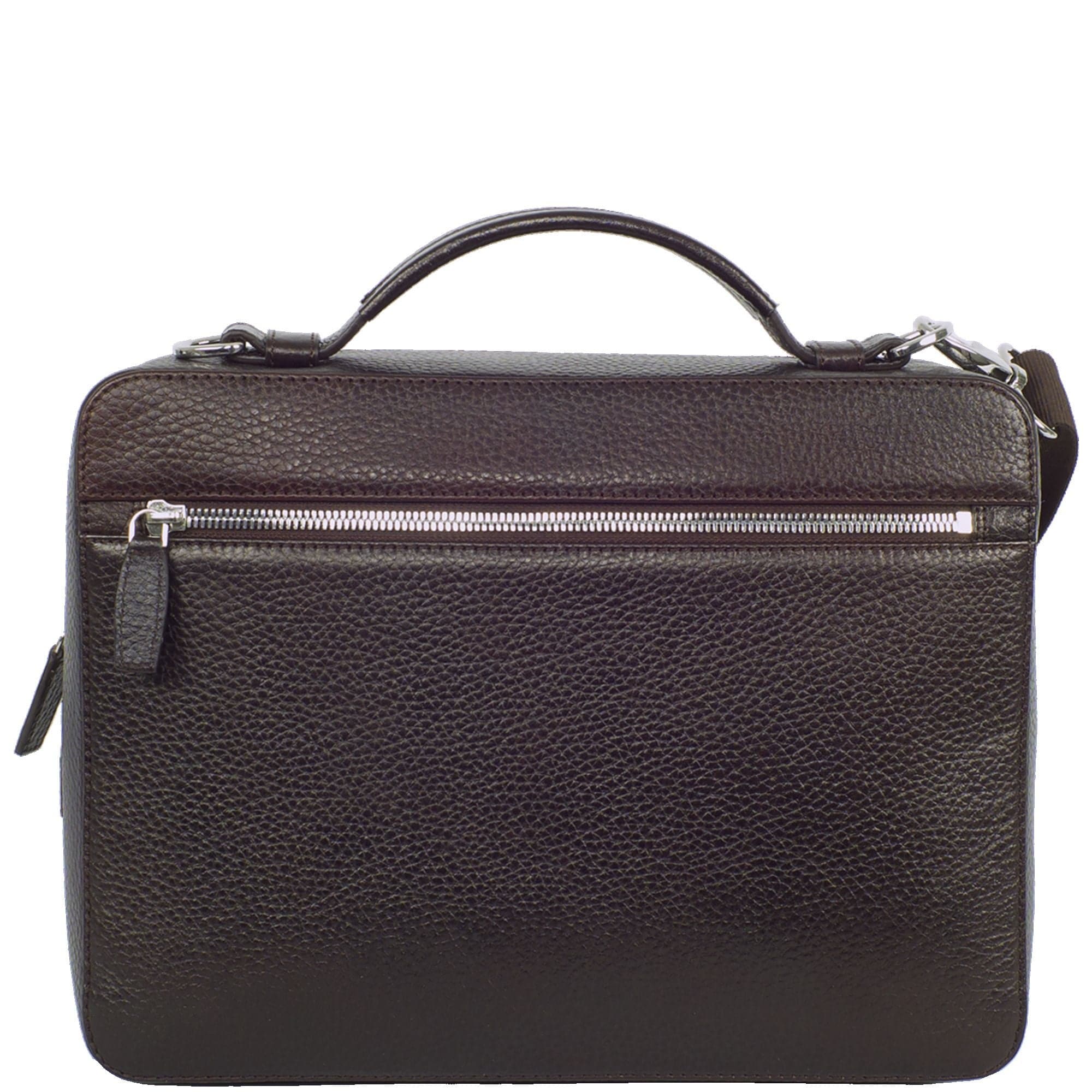 Laptoptasche Tablet Tasche 10 Zoll Leder braun - Corf Offermann