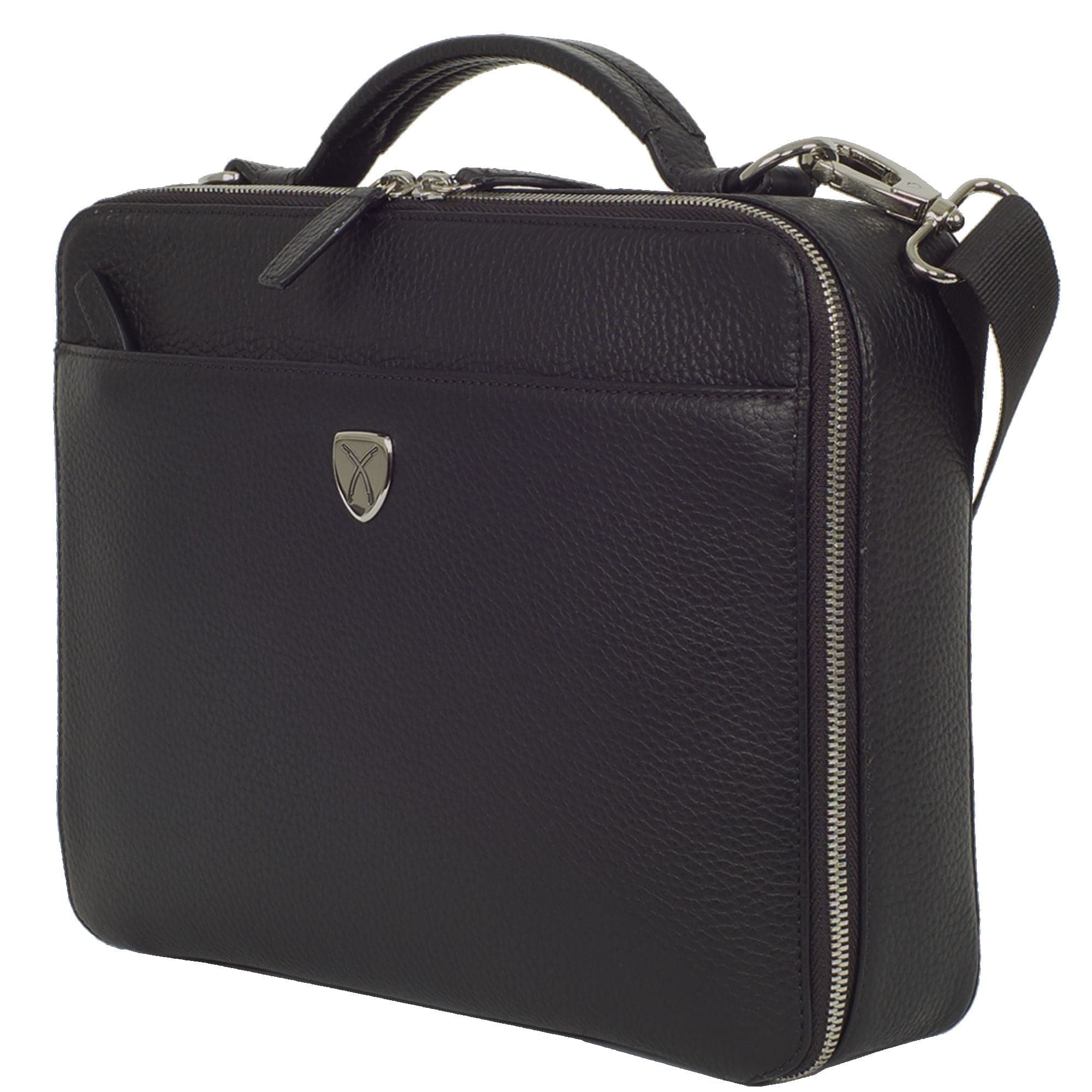 Laptoptasche Tablet Tasche 10 Zoll Leder blau - Corf Offermann