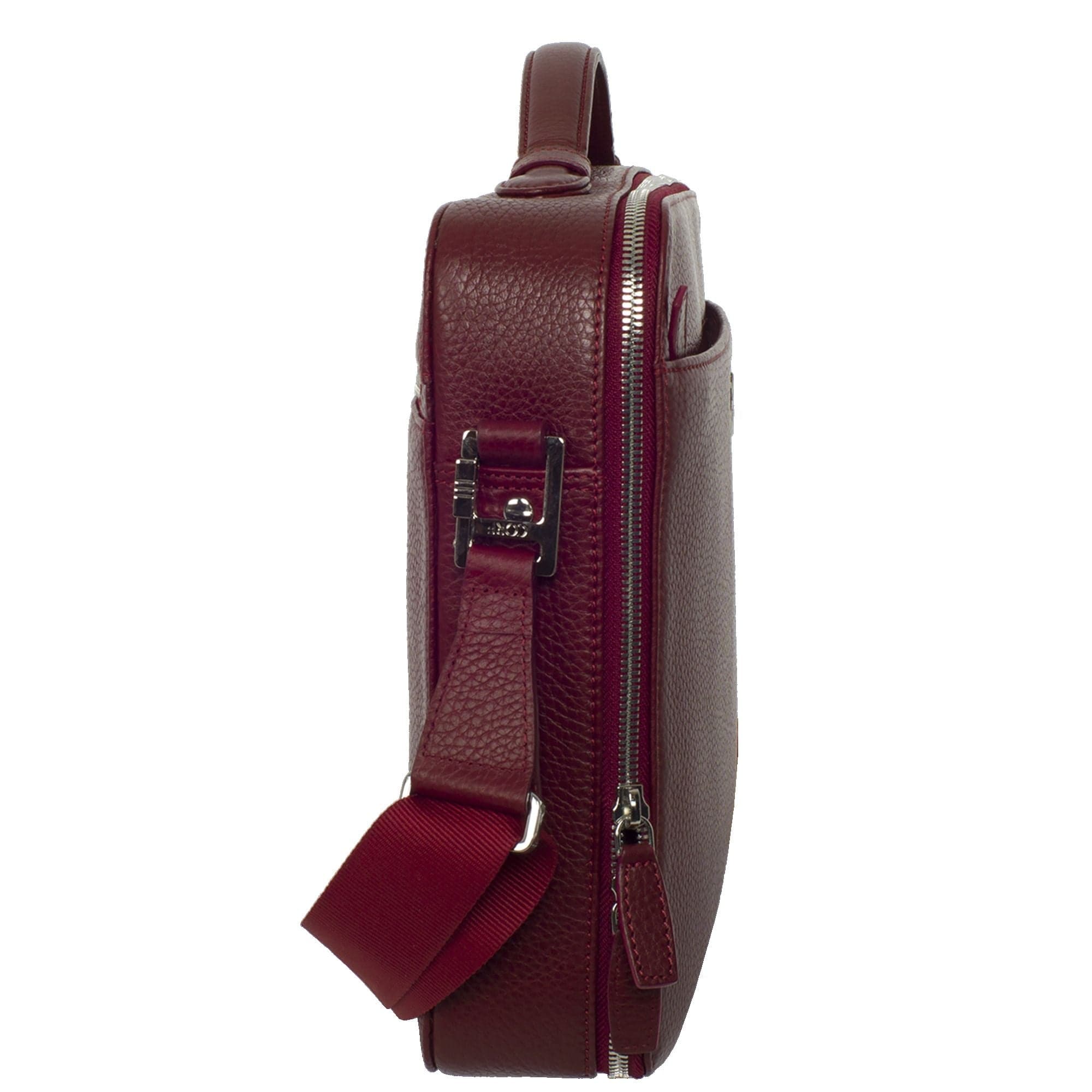 Laptoptasche Businesstasche 14 Zoll Leder bordeauxrot - Corf Offermann