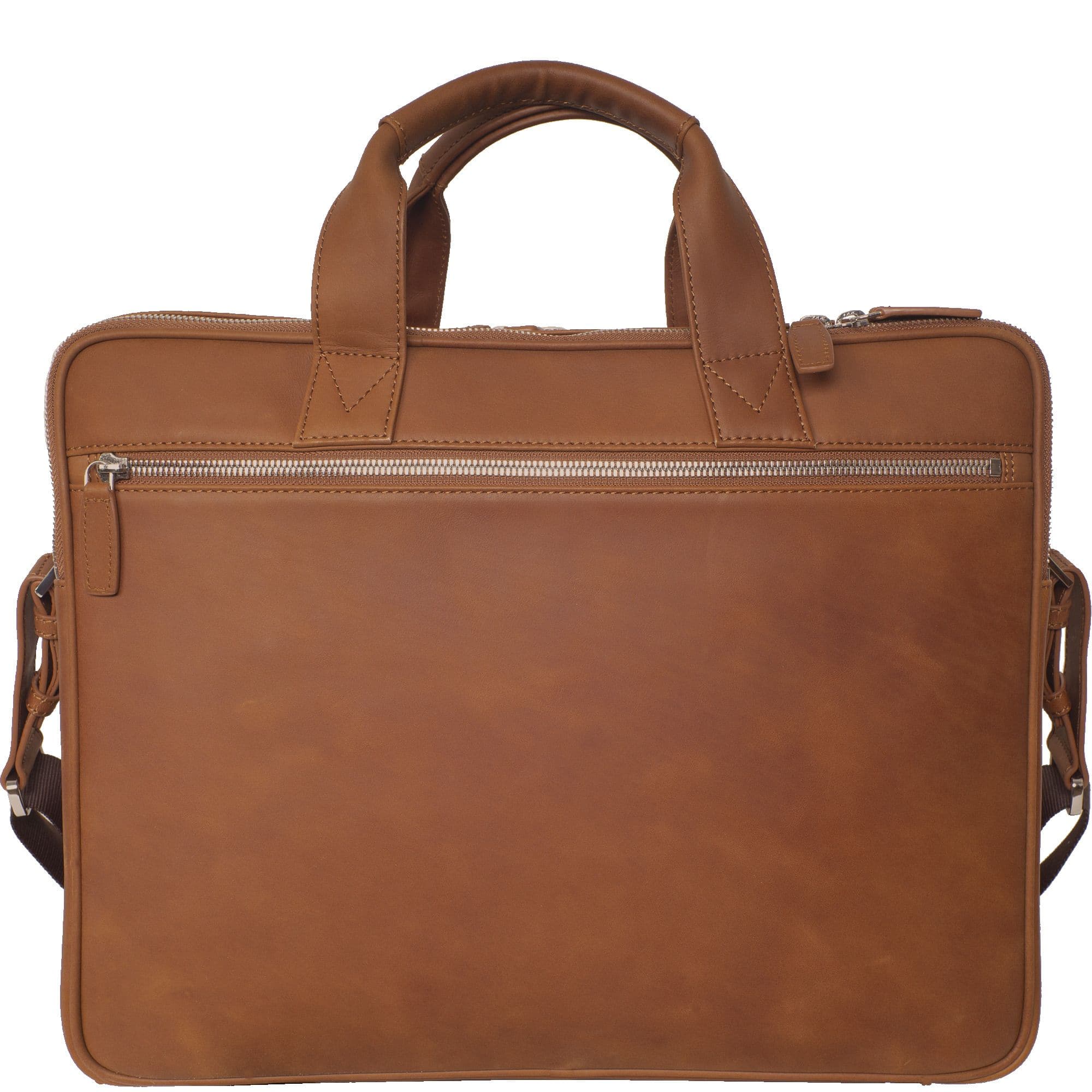 Laptoptasche Businesstasche 15 Zoll Leder cognac - Corf Offermann