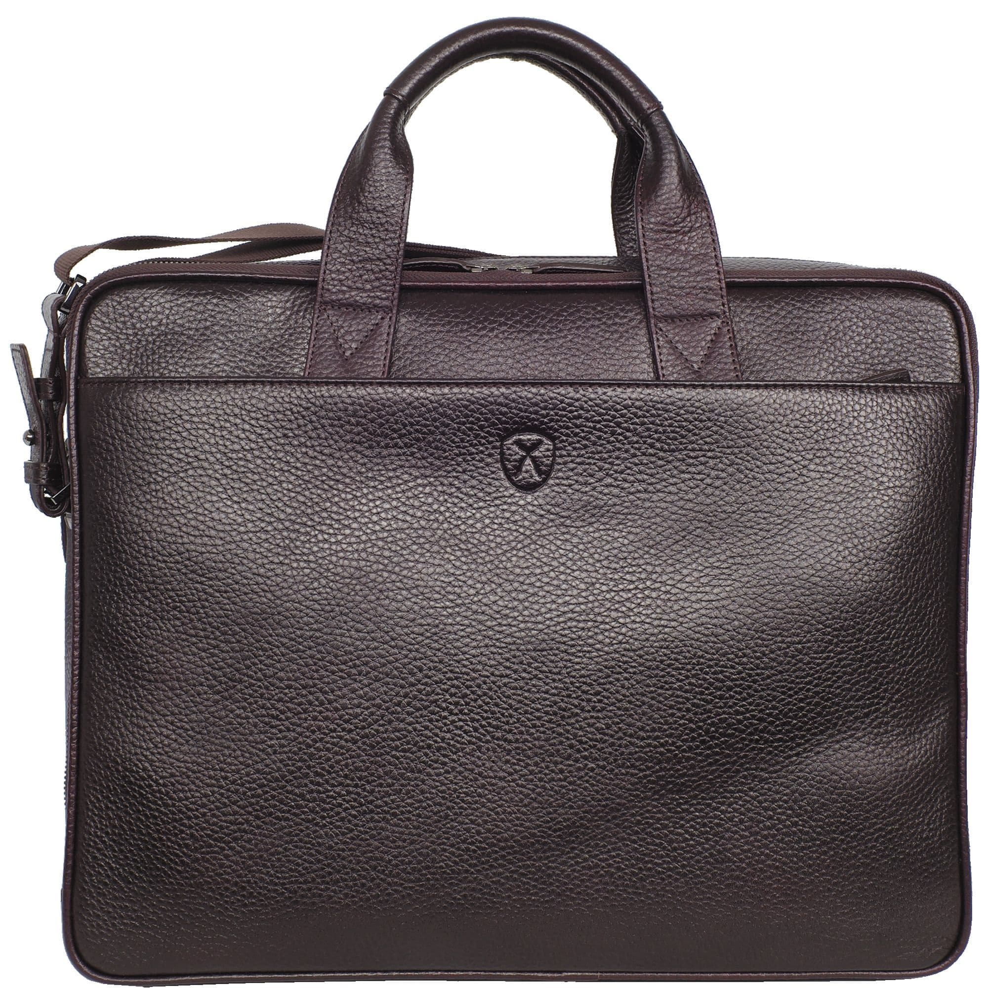 Laptoptasche Businesstasche 15 Zoll Leder braun - Corf Offermann