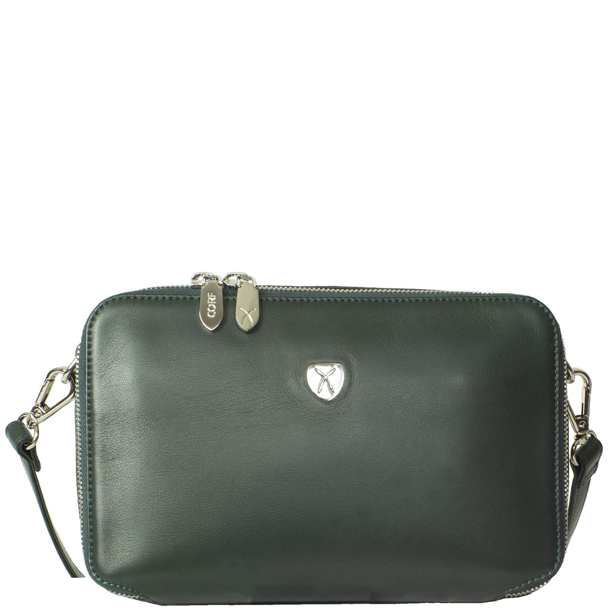 Handtasche Leder grün - Corf Offermann