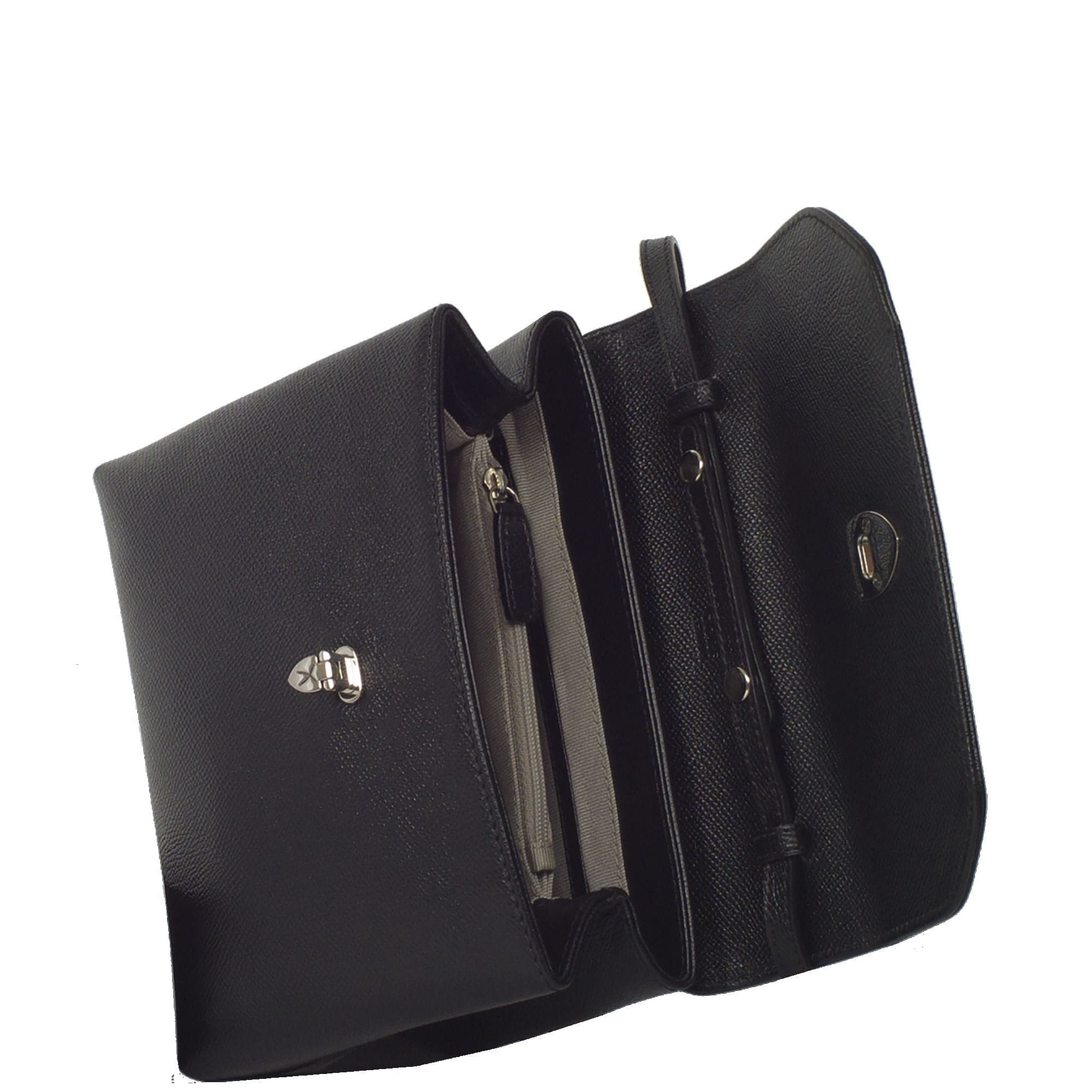 Handtasche Leder schwarz - Corf Offermann