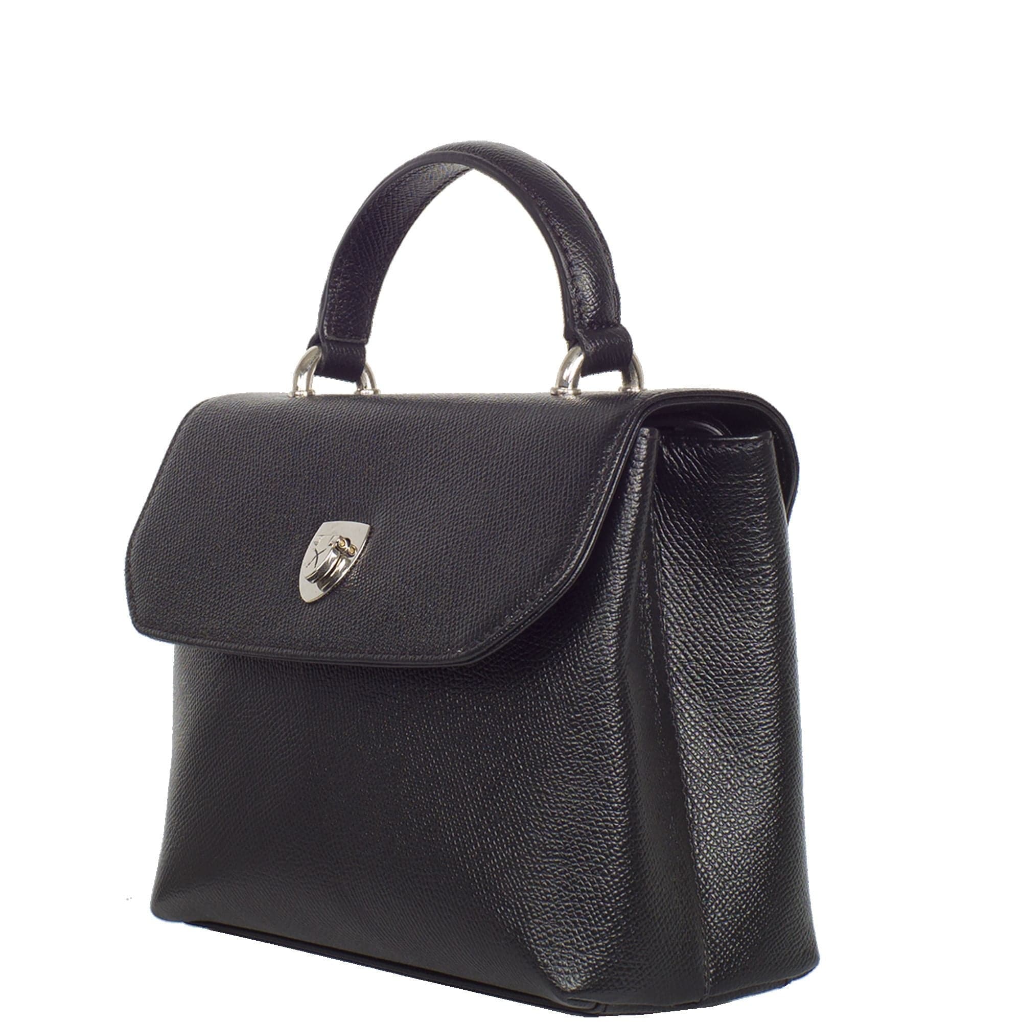 Handtasche Leder schwarz - Corf Offermann