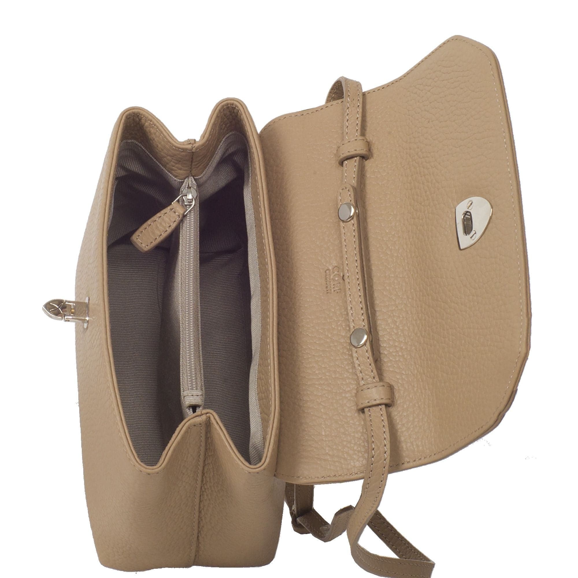 Handtasche Leder beige - Corf Offermann