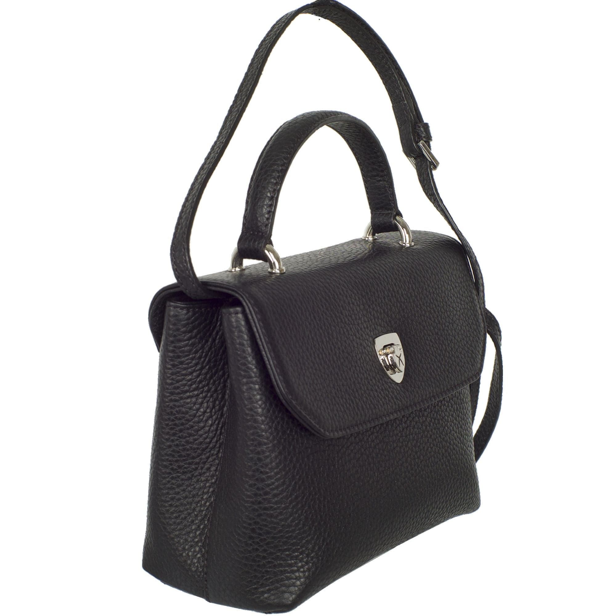 Handtasche Leder schwarz - Corf Offermann