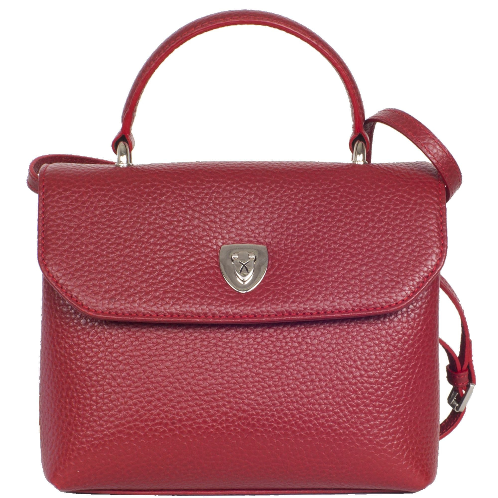 Handtasche Leder rot - Corf Offermann