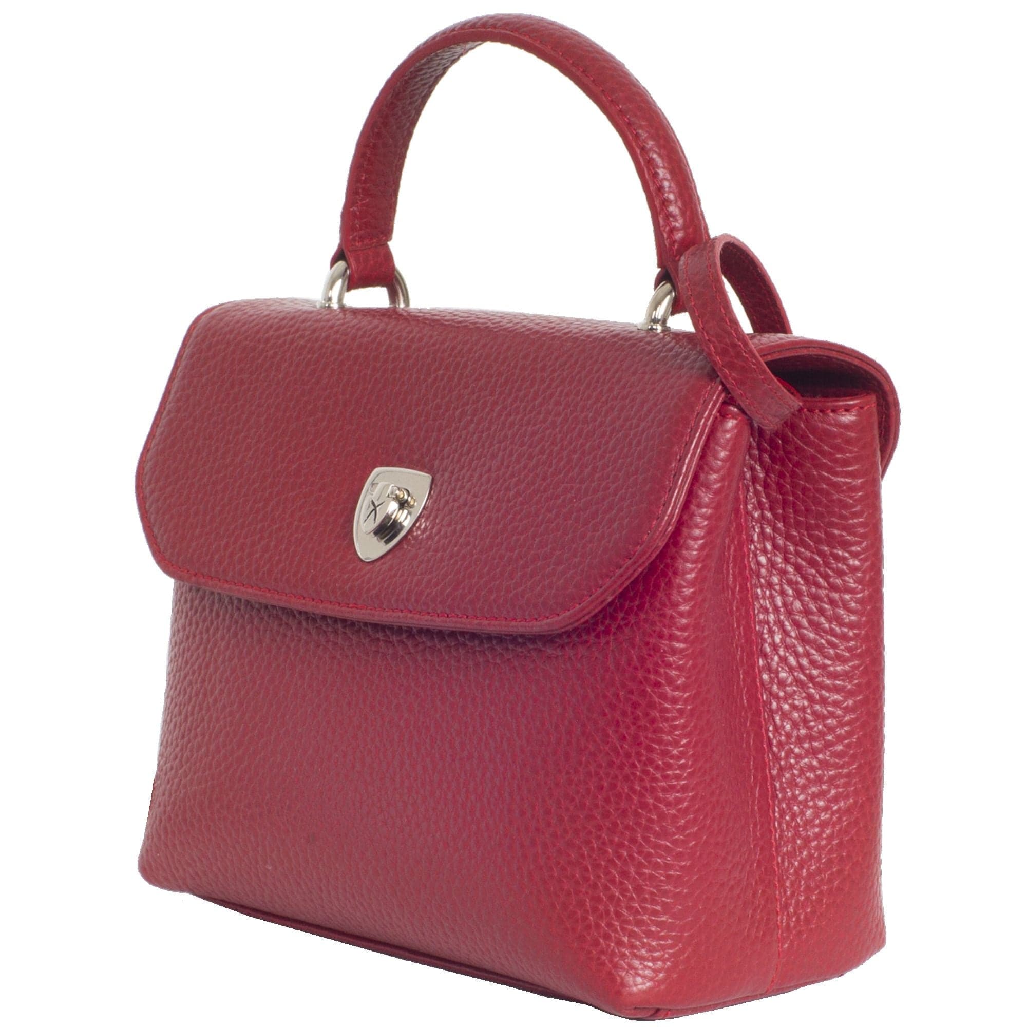 Handtasche Leder rot - Corf Offermann