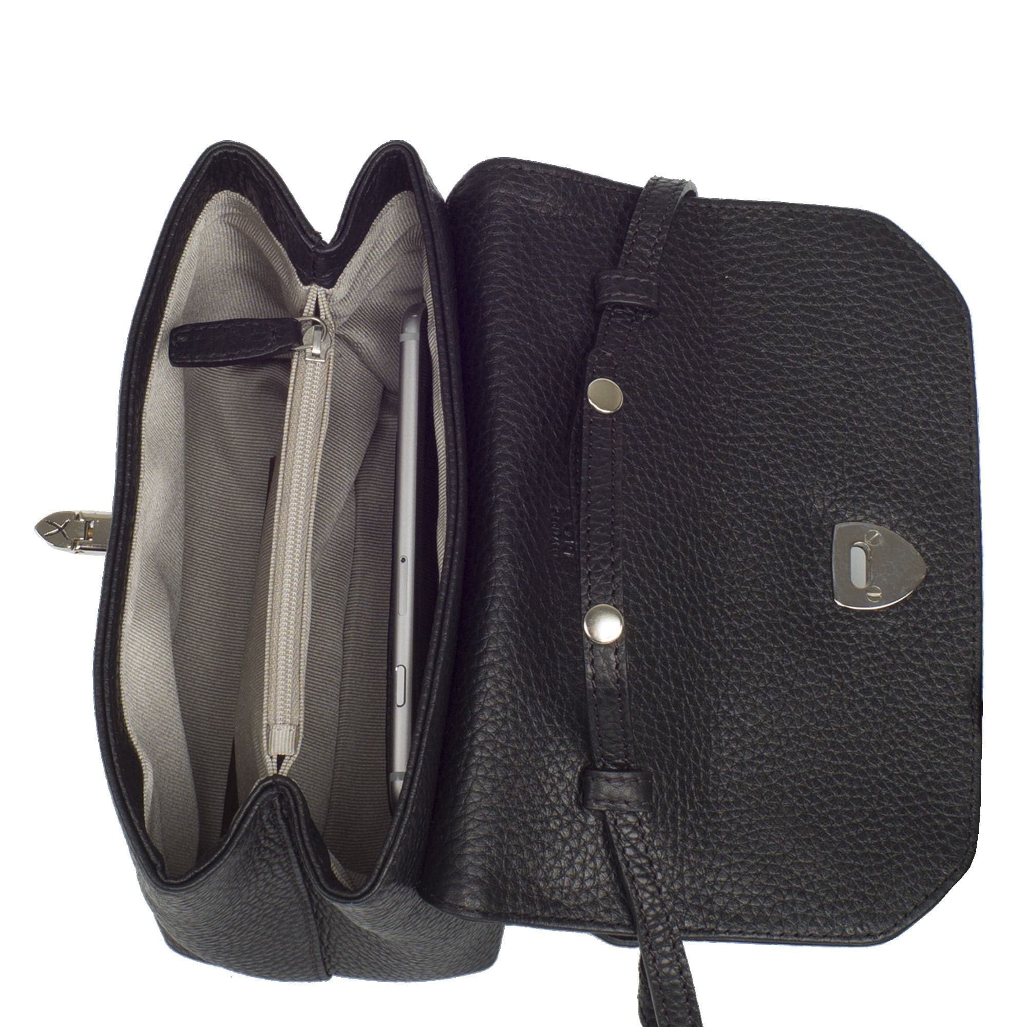 Handtasche Leder blau - Corf Offermann