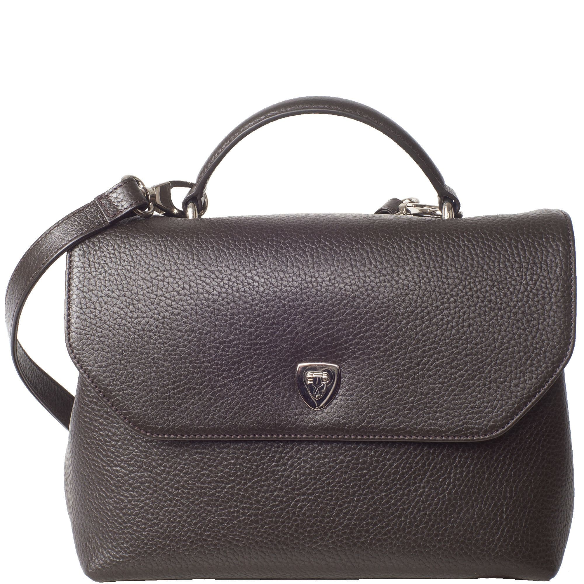 Handtasche Schultertasche Leder braun - Corf Offermann