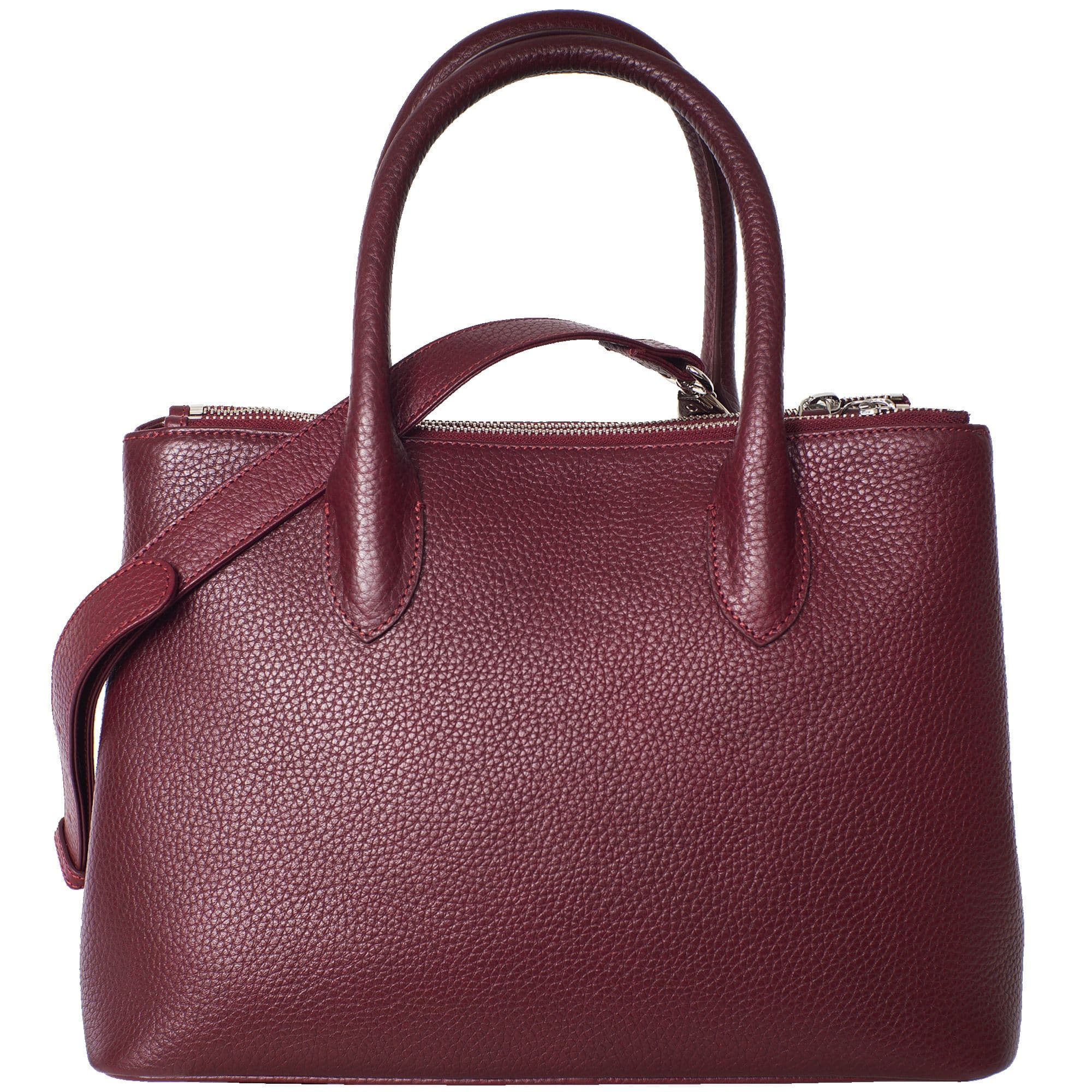 Handtasche Businesstasche 13 Zoll Leder bordeauxrot - Corf Offermann