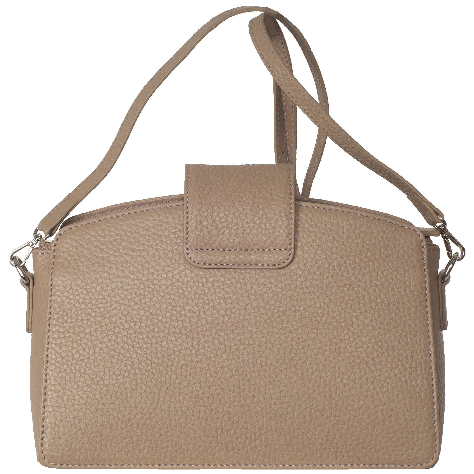 Handtasche Schultertasche Leder beige - Corf Offermann