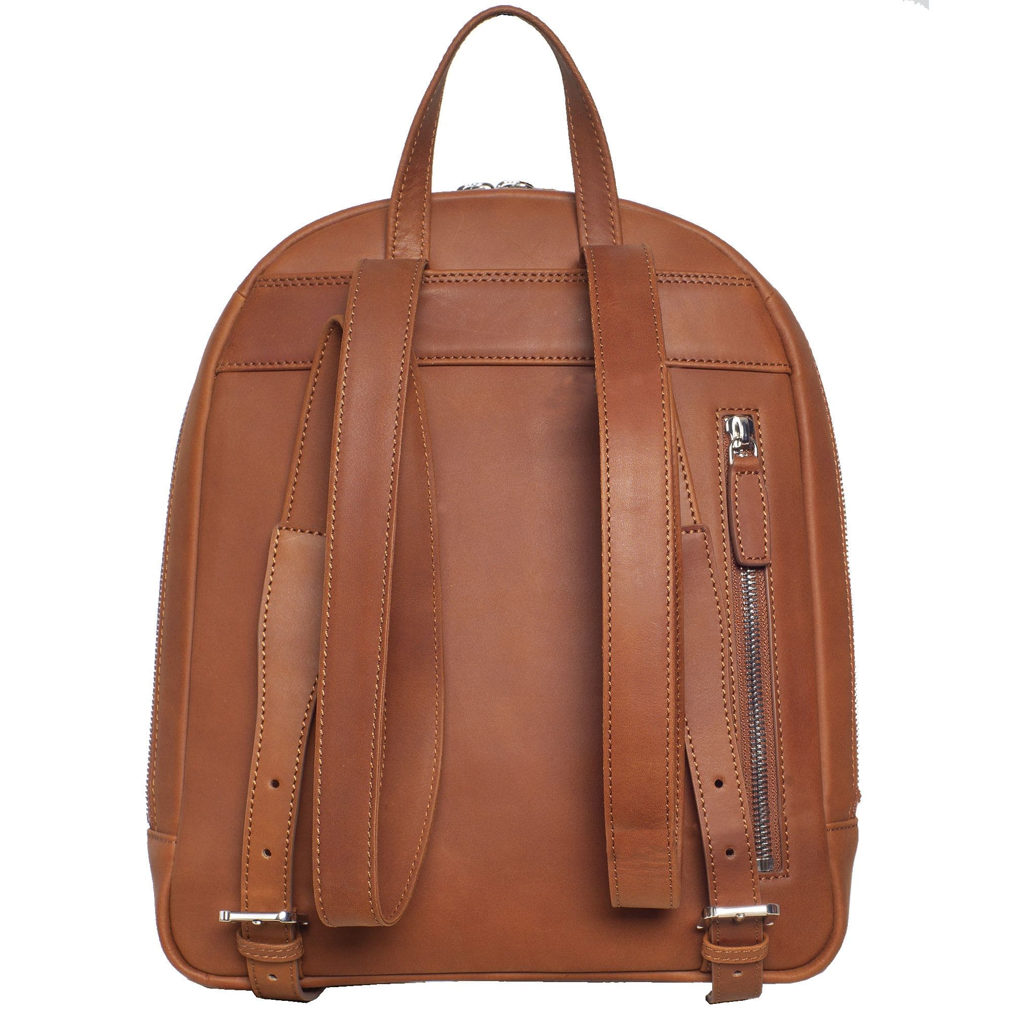 Damenrucksack Lederrucksack 10 Zoll Leder cognac - Corf Offermann