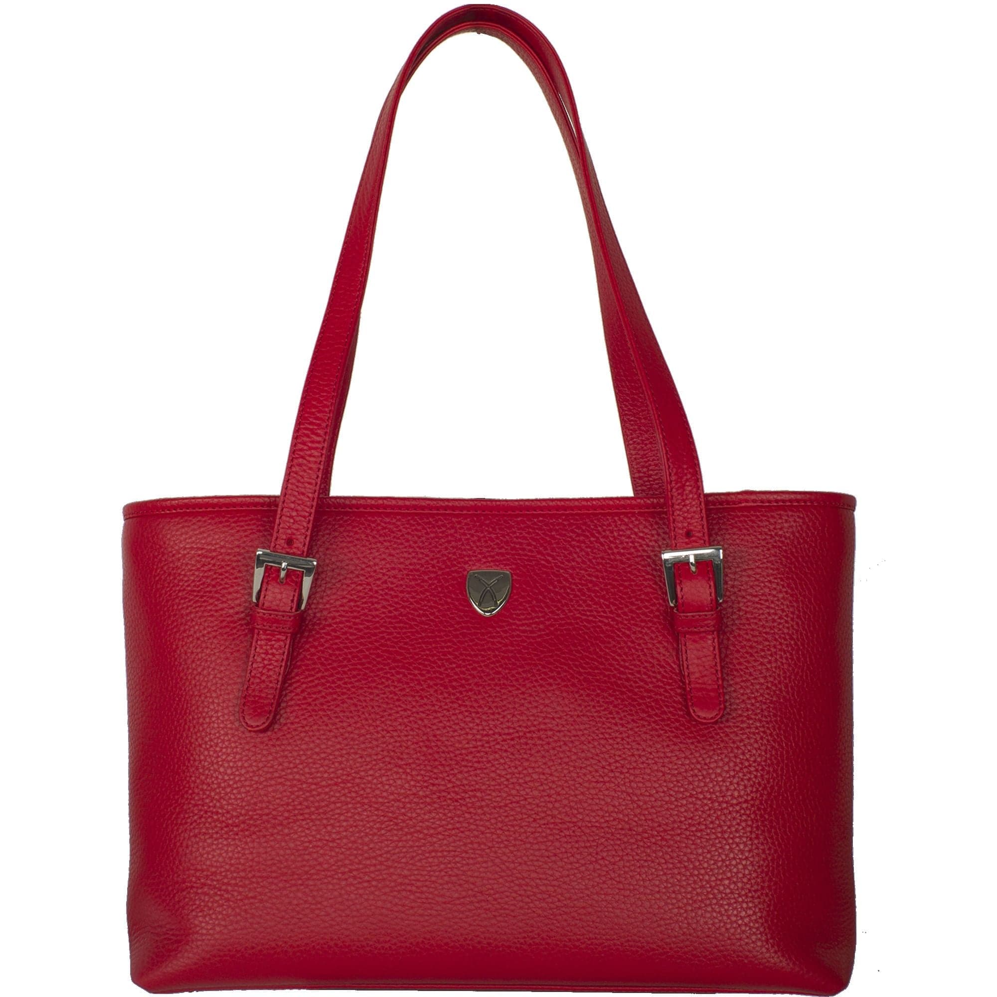 Handtasche Shopper 13 Zoll Leder rot - Corf Offermann