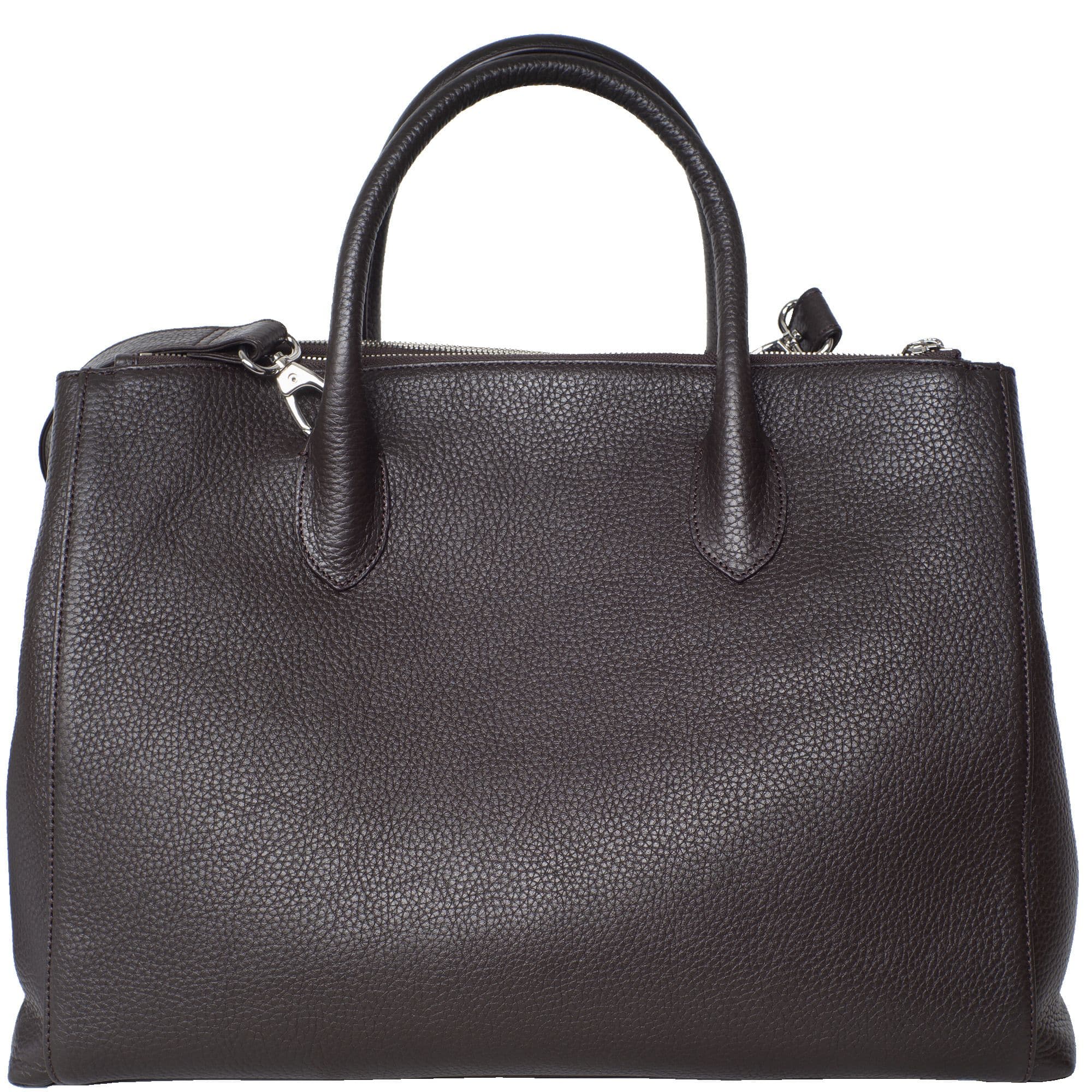 Damen Businesstasche Handtasche 15 Zoll Leder braun - Corf Offermann