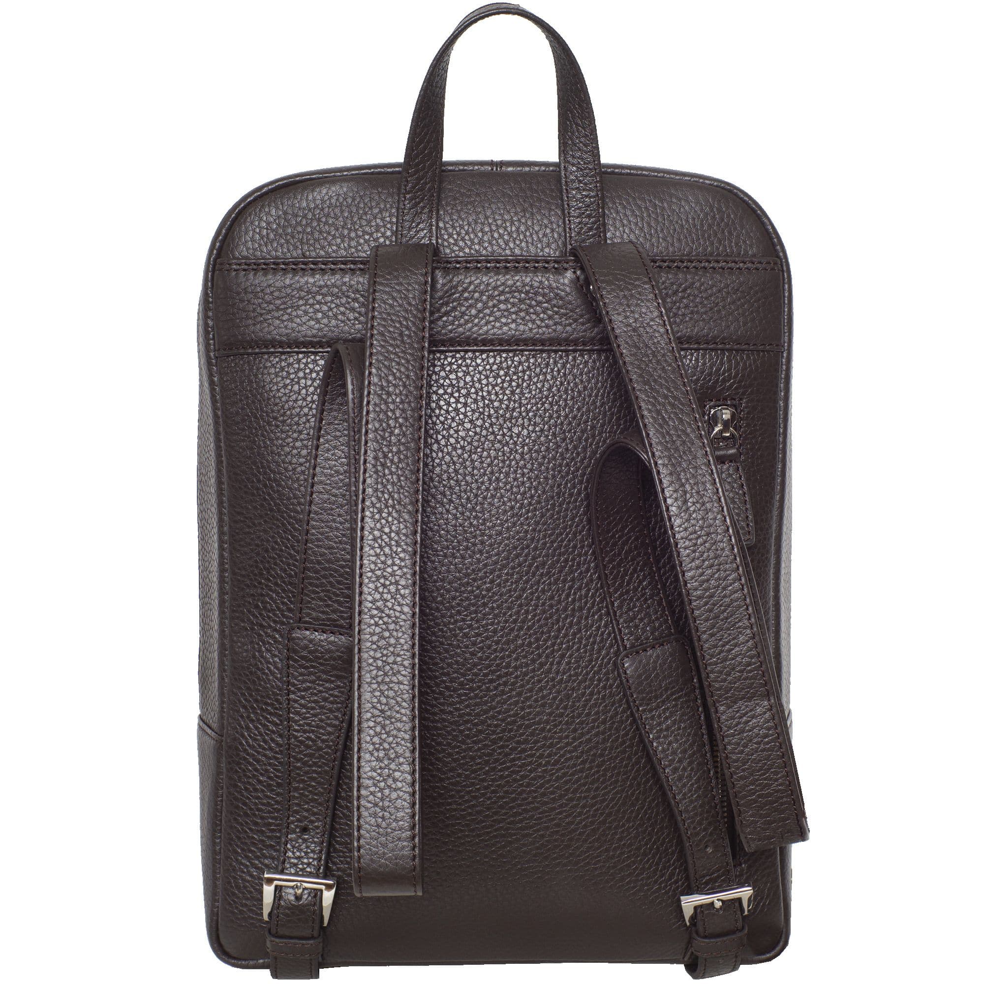 Businessrucksack Lederrucksack 14 Zoll Leder braun - Corf Offermann