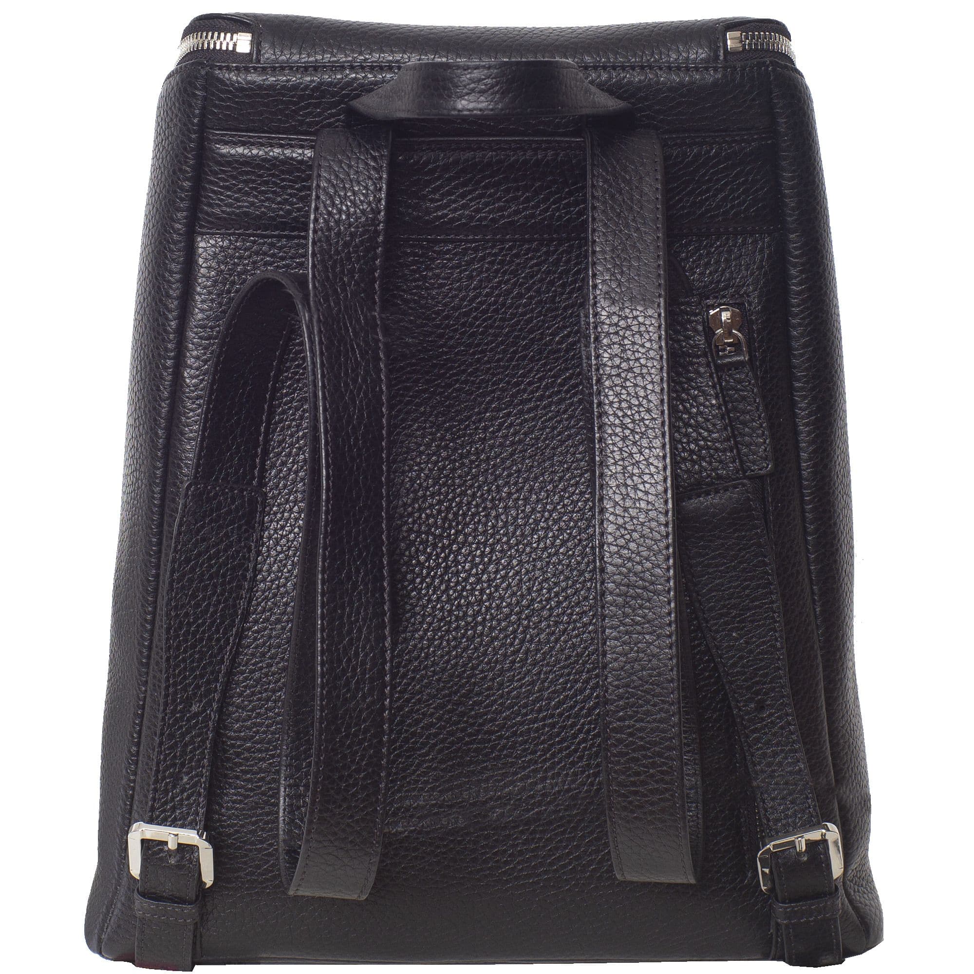 Damenrucksack Lederrucksack 13 Zoll Leder schwarz - Corf Offermann