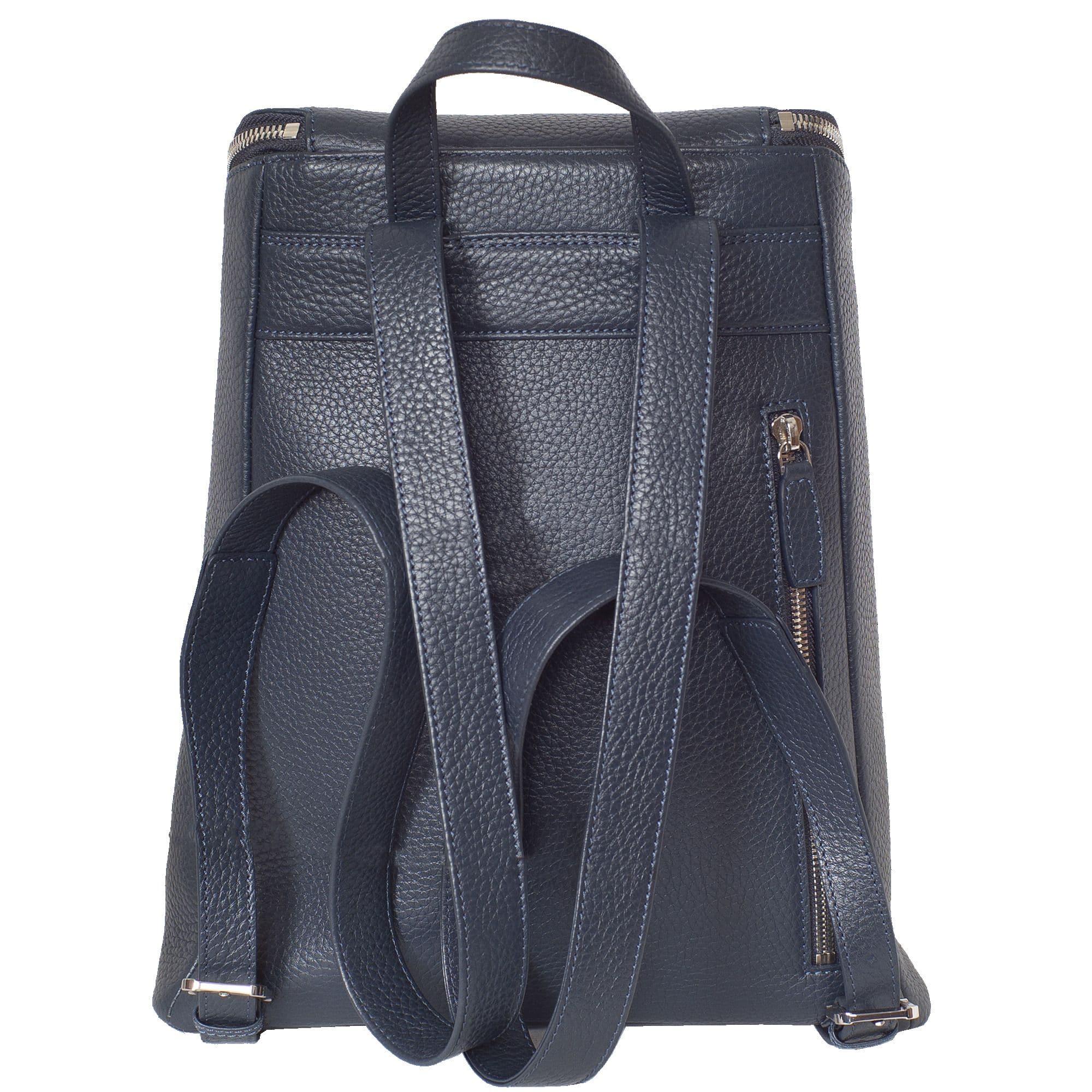 Damenrucksack Lederrucksack 13 Zoll Leder blau - Corf Offermann