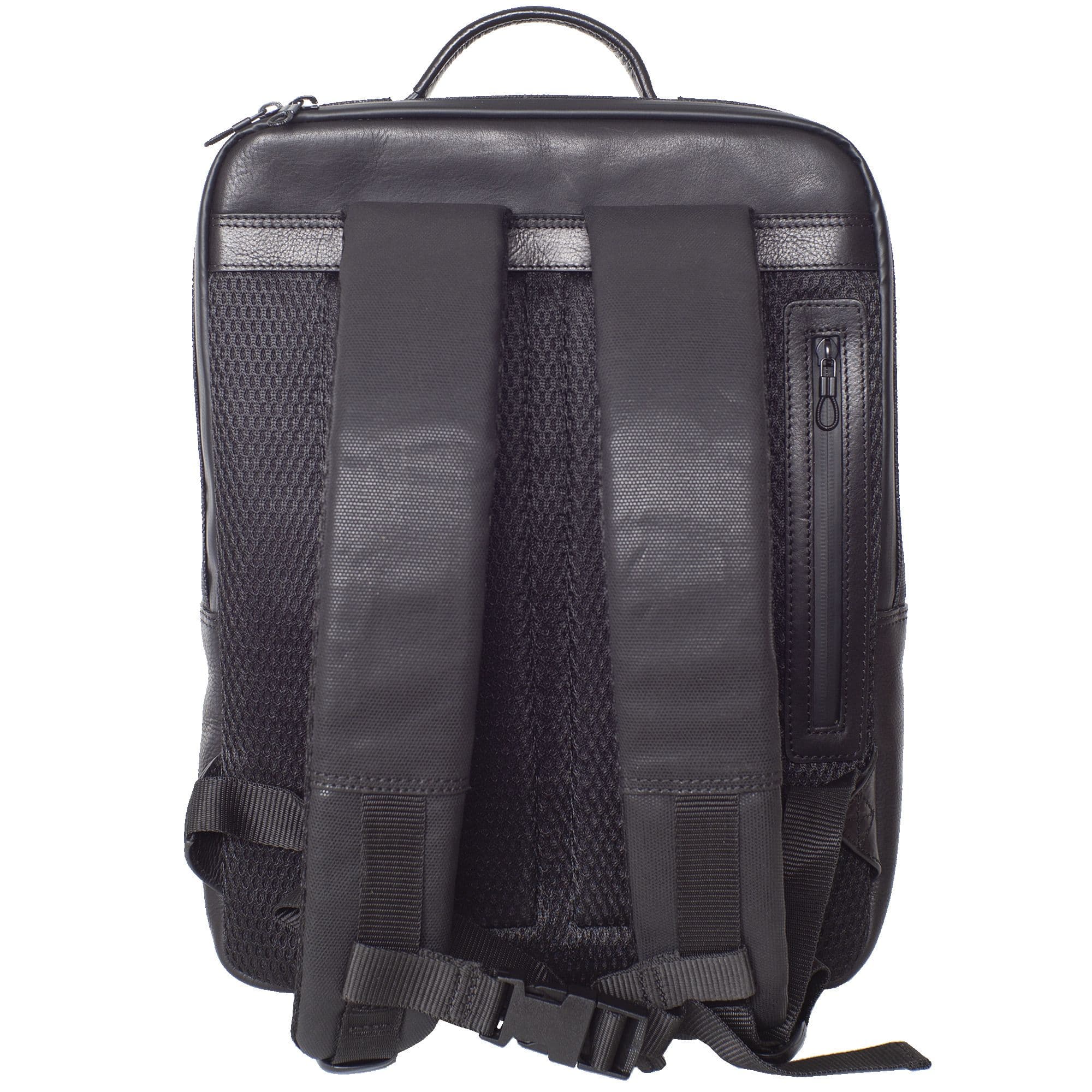 Businessrucksack Coram Nylon/Leder schwarz 15 Zoll - Corf Offermann