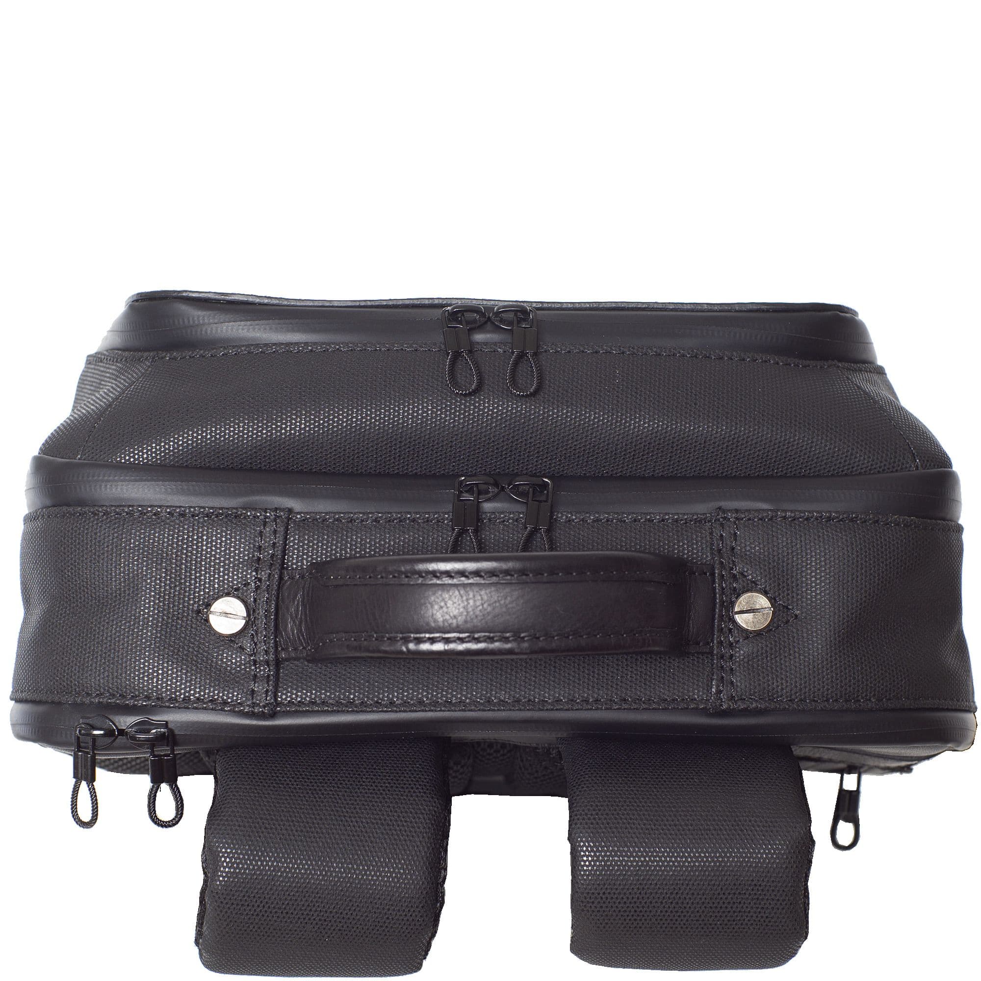 Businessrucksack Coram Nylon/Leder schwarz 15 Zoll - Corf Offermann