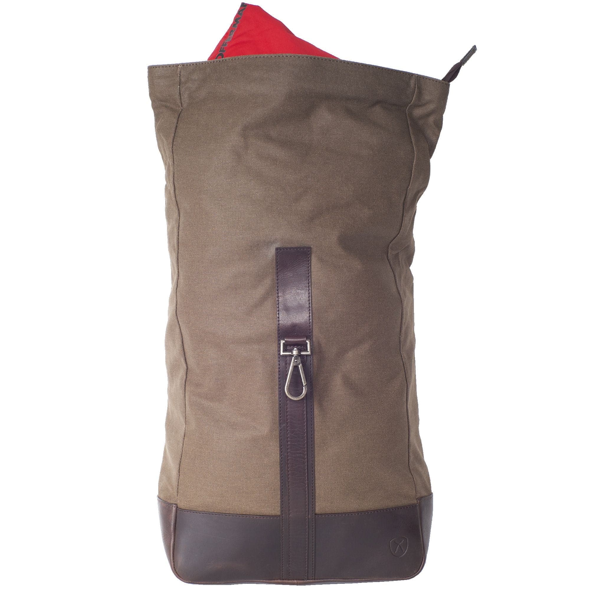 Rucksack Canvas/Leder braun 15 Zoll - Corf Offermann