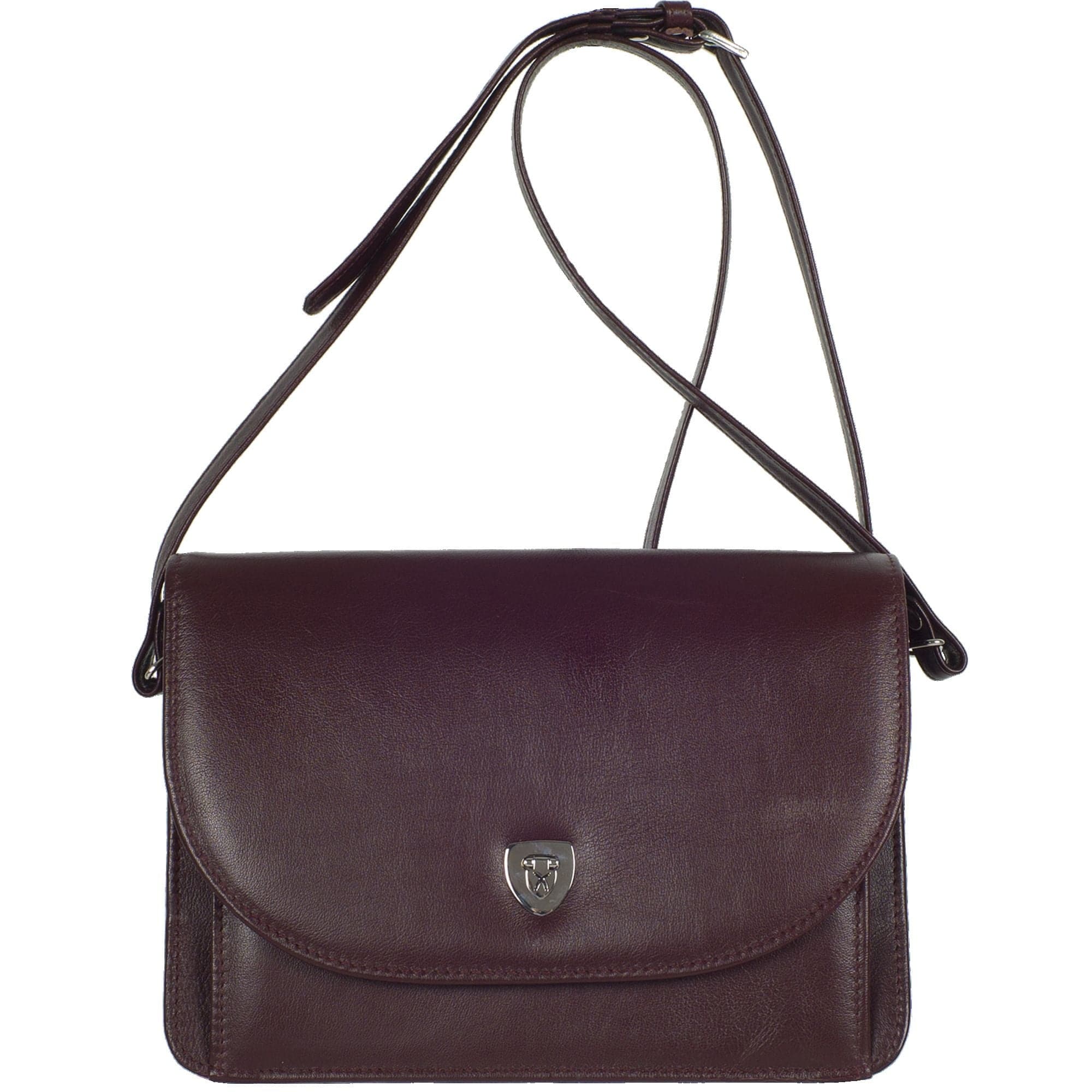 Handtasche Umhängetasche Leder bordeaux - Corf Offermann