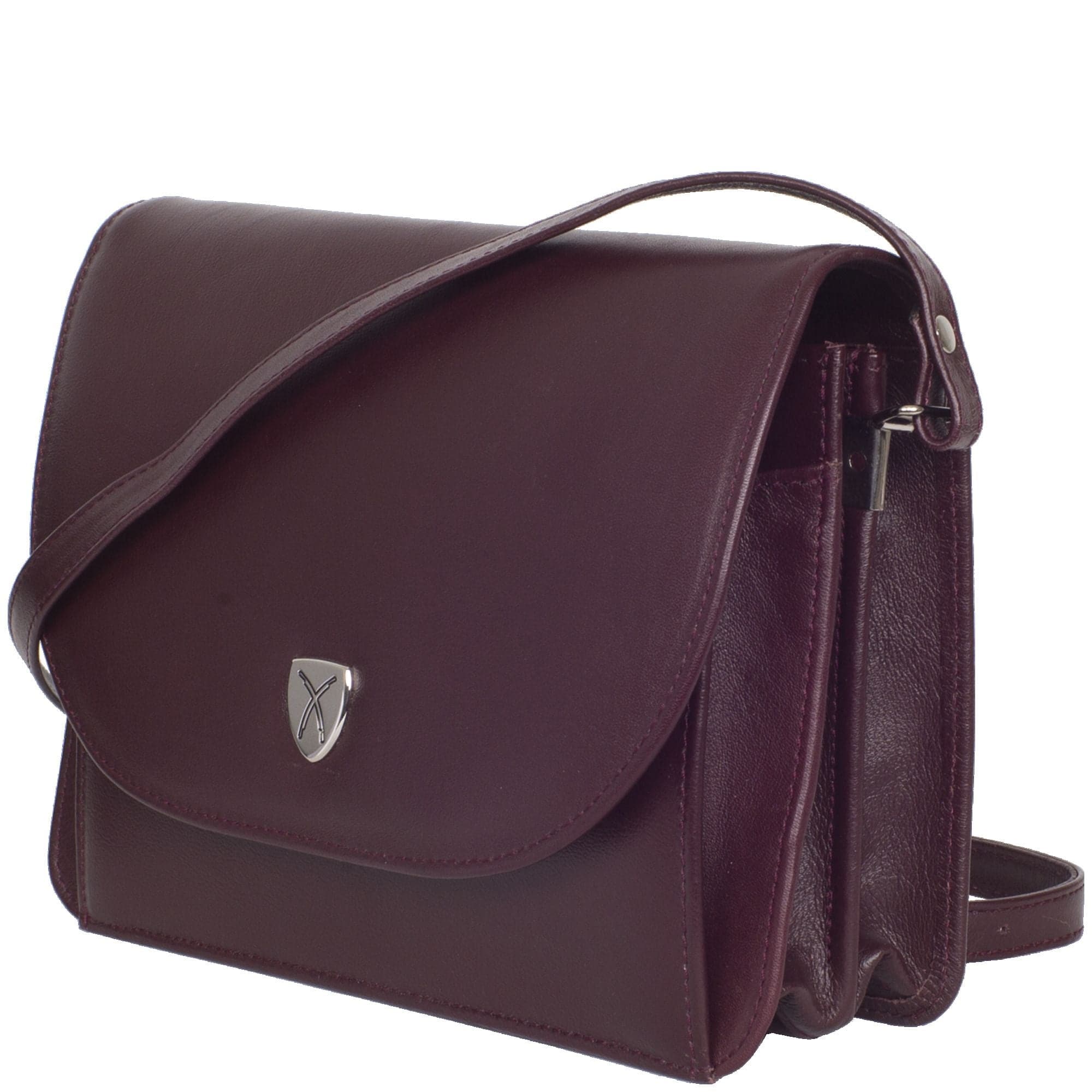 Handtasche Ledertasche Leder rot - Corf Offermann