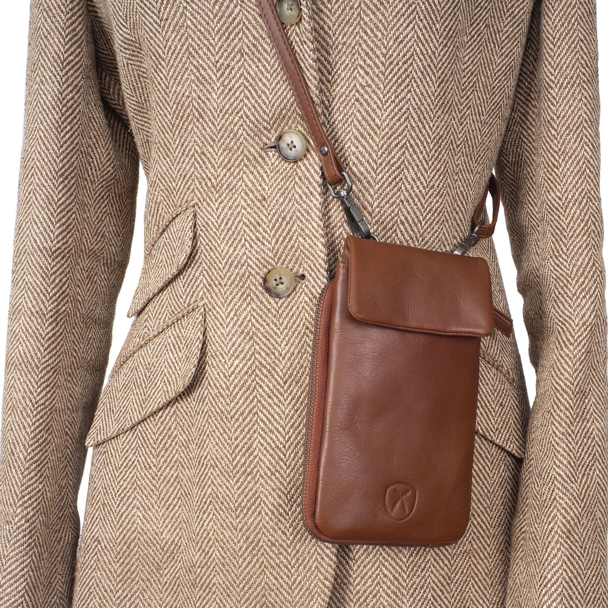 Handytasche Crossover Leder cognac - Corf Offermann