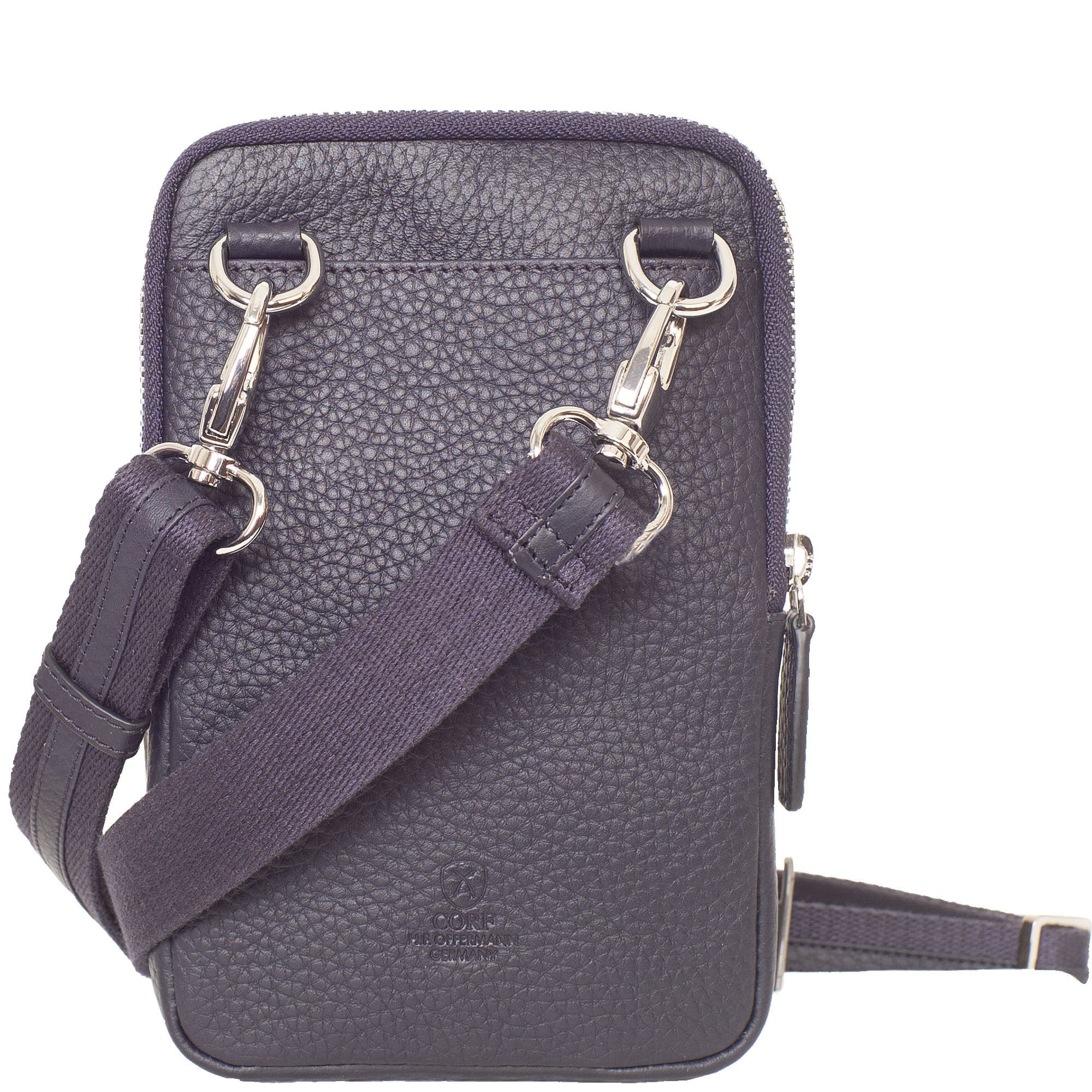 Telefontasche Crossover Leder blau - Corf Offermann