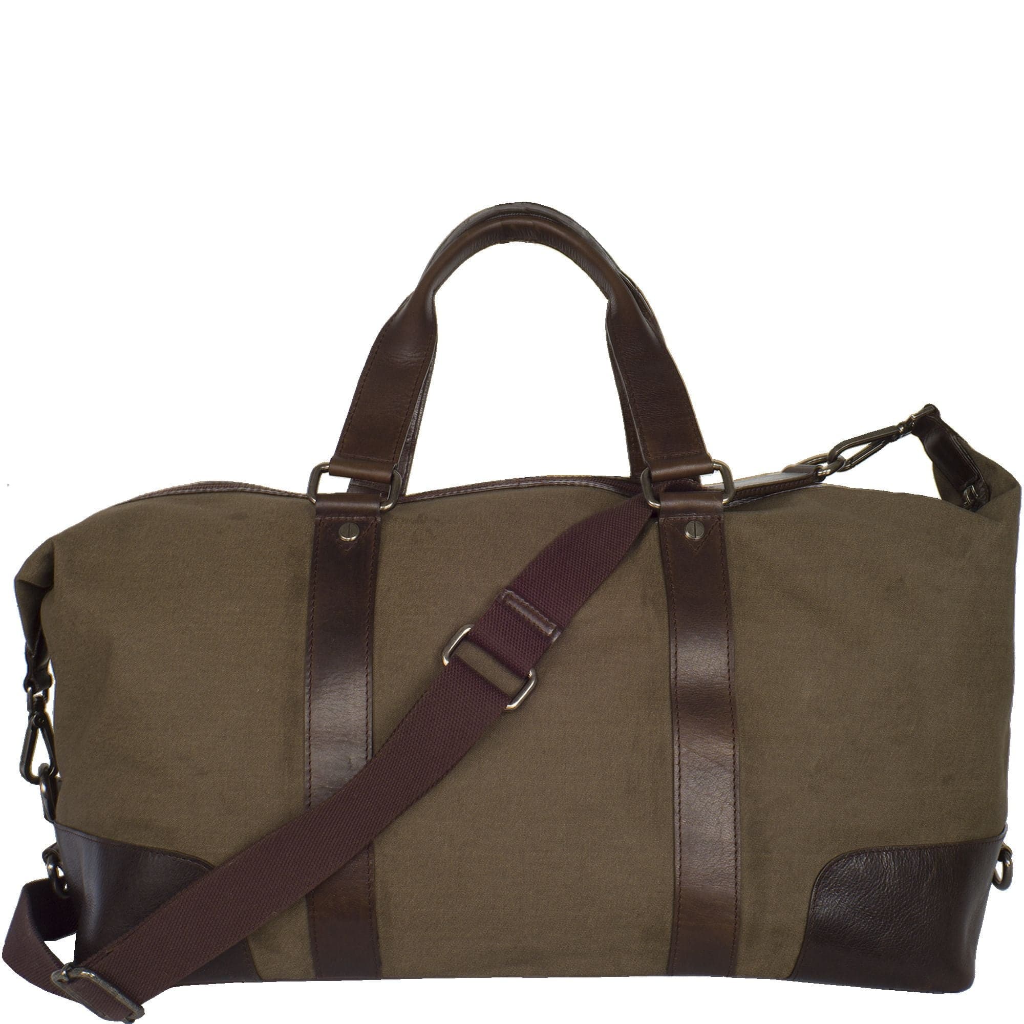 Canvas Weekender Reisetasche Canvas braun - Corf Offermann