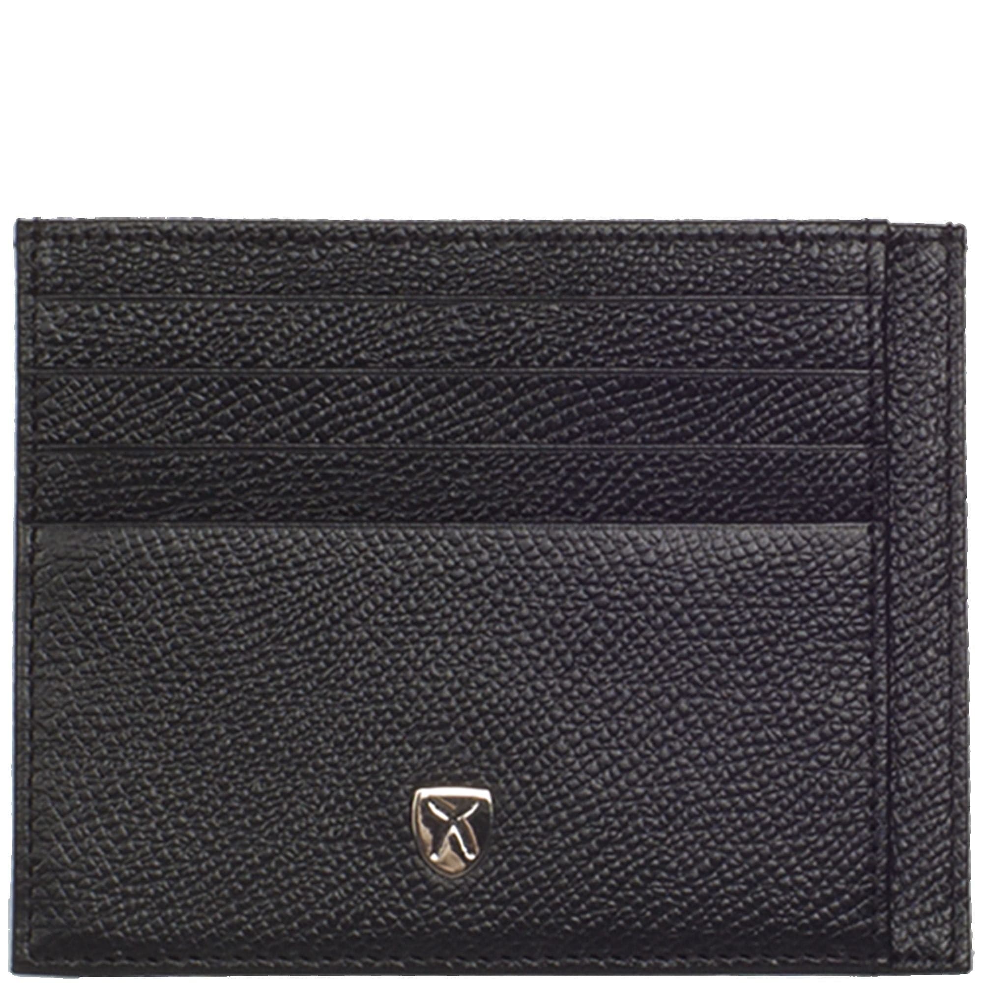 Kreditkartenetui Leder schwarz 11 Fächer - Corf Offermann