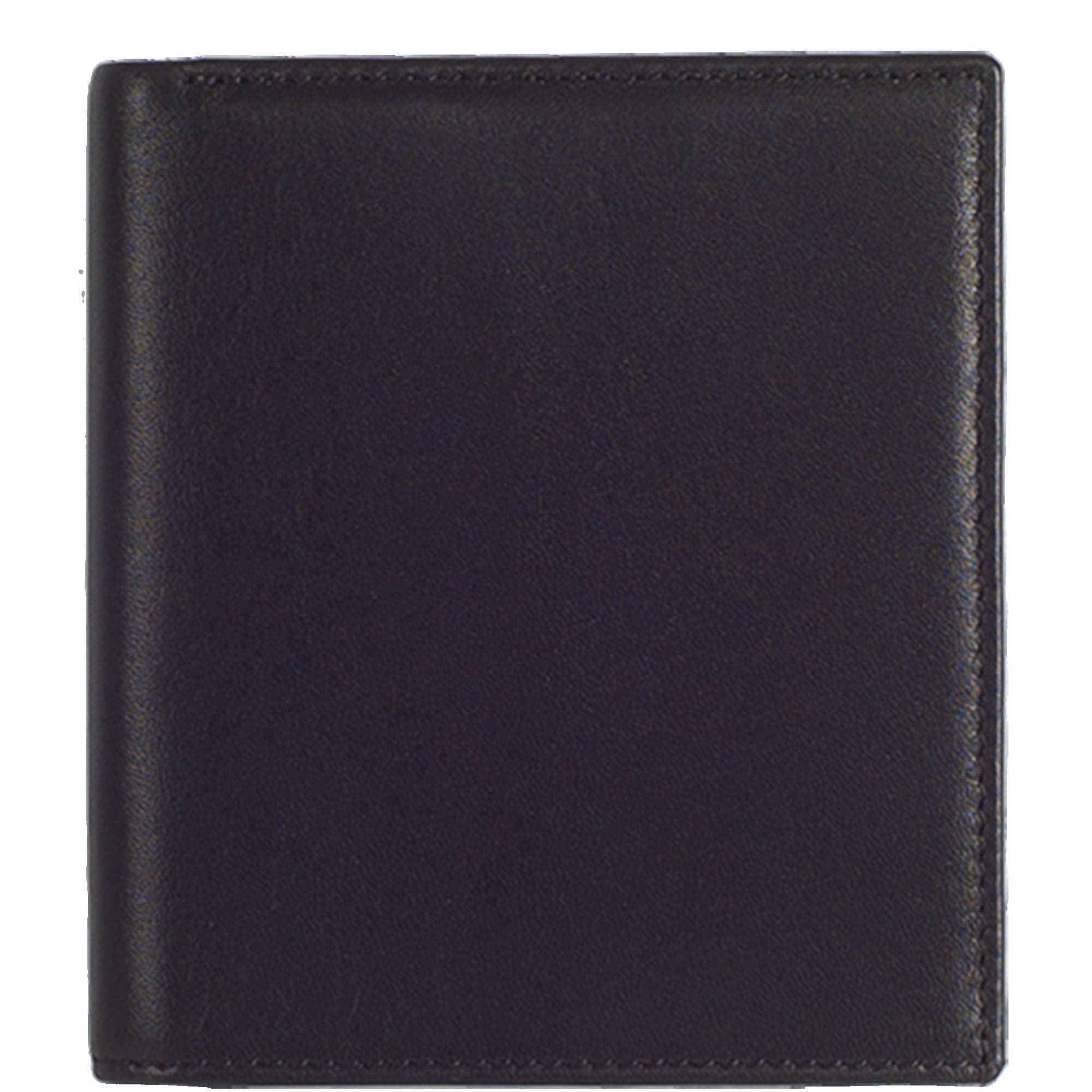 Kreditkartenetui Leder schwarz mit Scheinfach - Corf Offermann