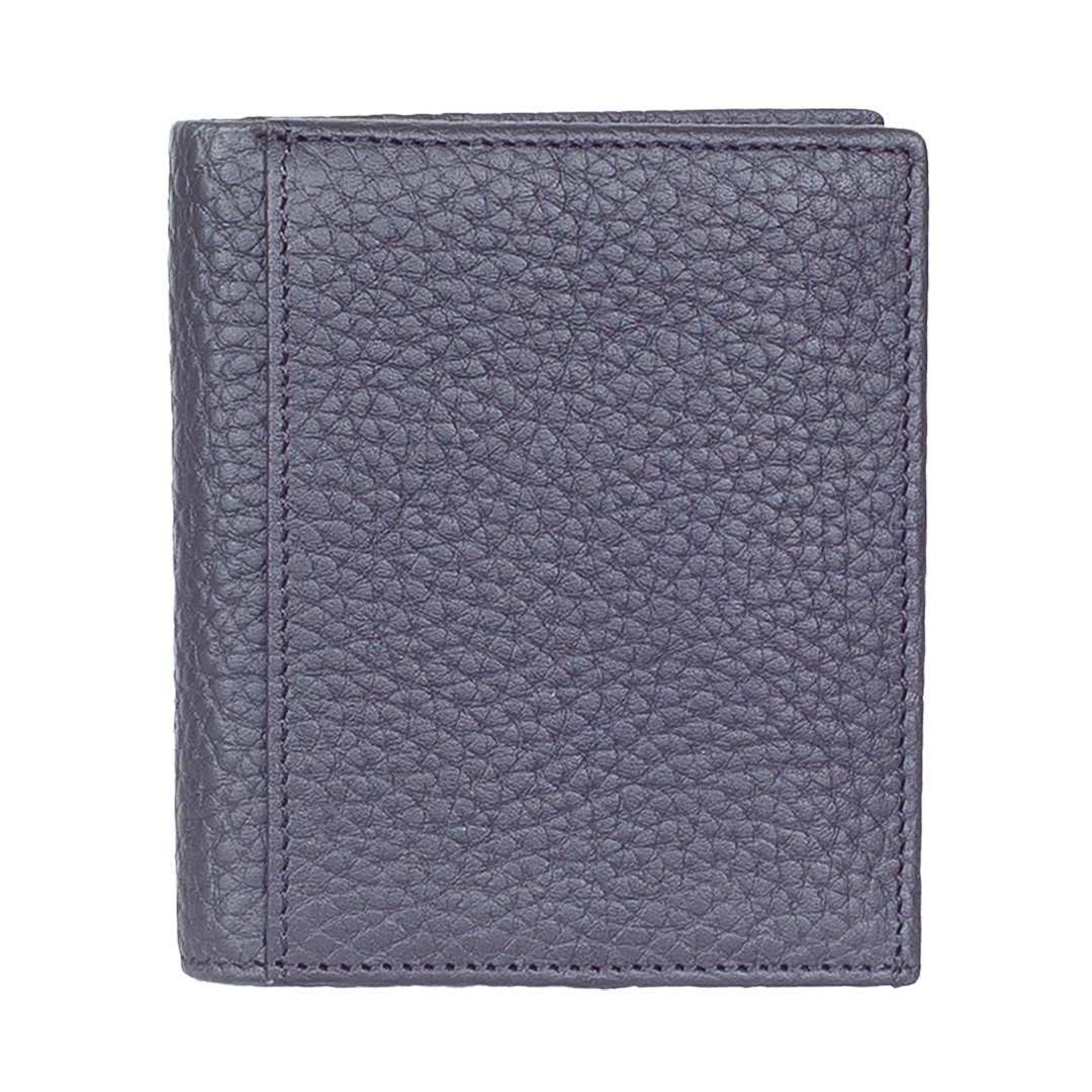 Kreditkartenetui Leder marine mit Scheinfach