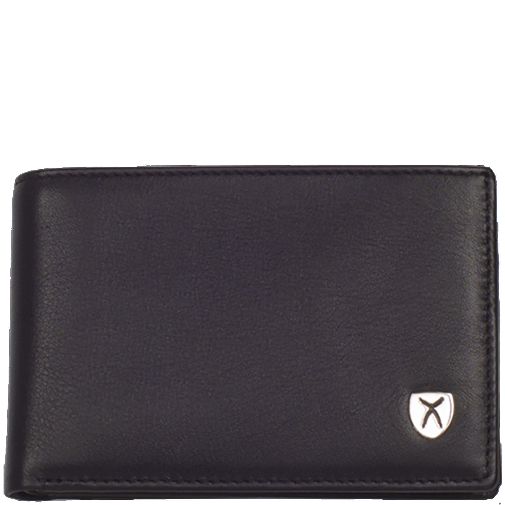 Geldbörse Portemonnaie klein Leder schwarz Miniformat - Corf Offermann