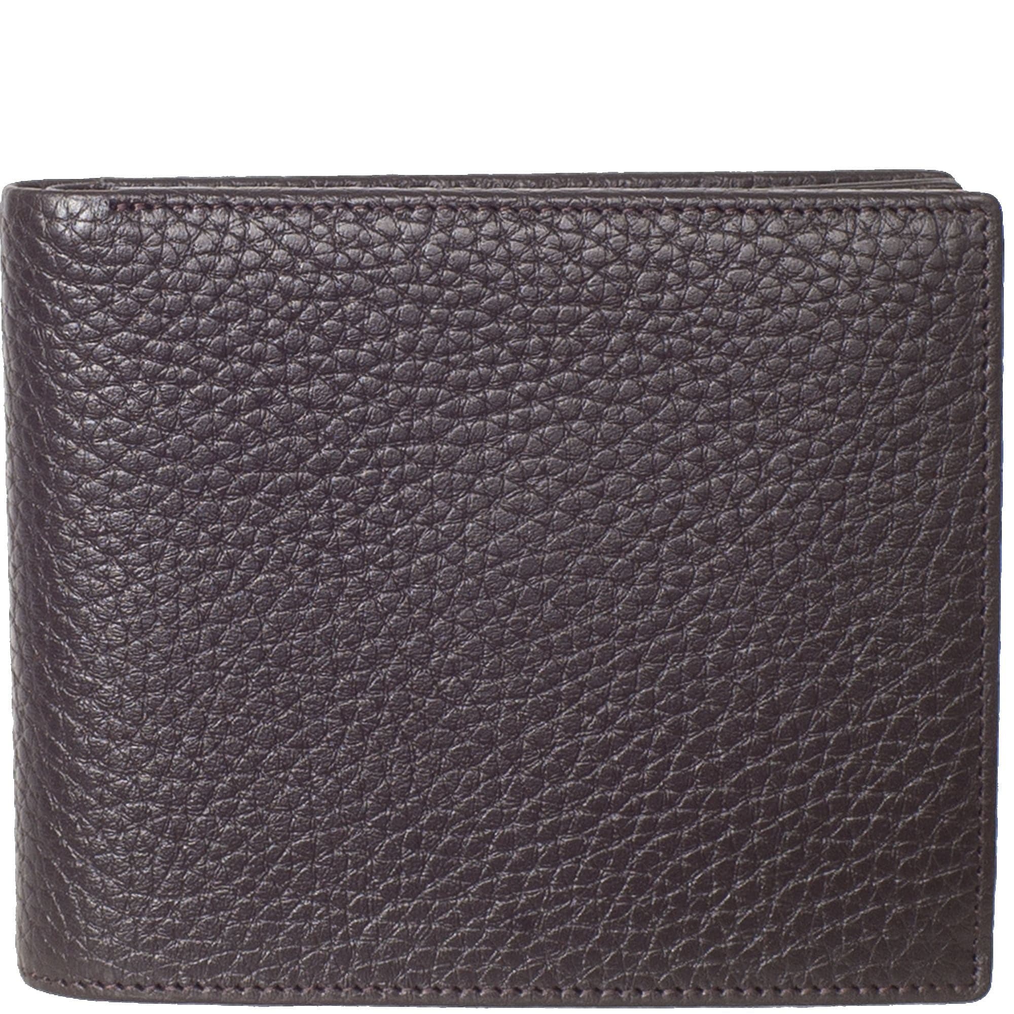 Geldbörse Portemonnaie Leder braun Querformat - Corf Offermann