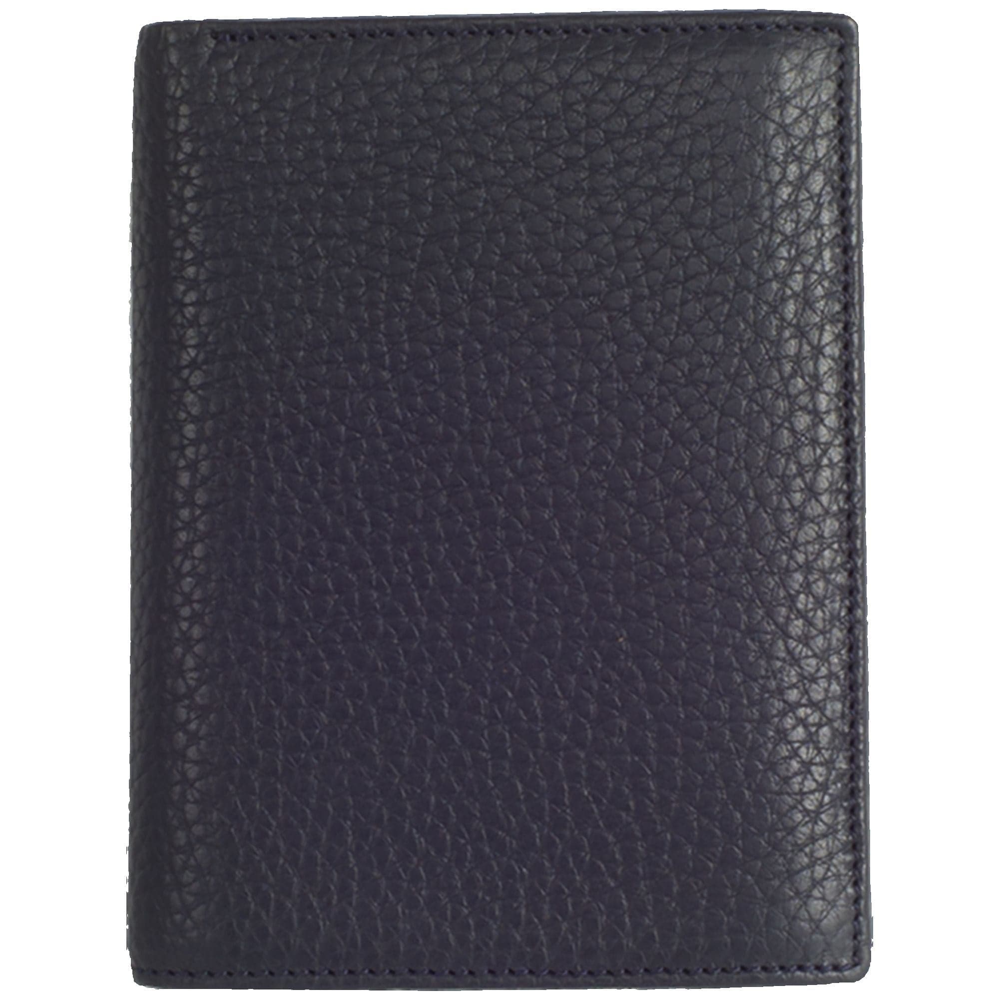 Geldbörse Portemonnaie Leder blau Hochformat - Corf Offermann