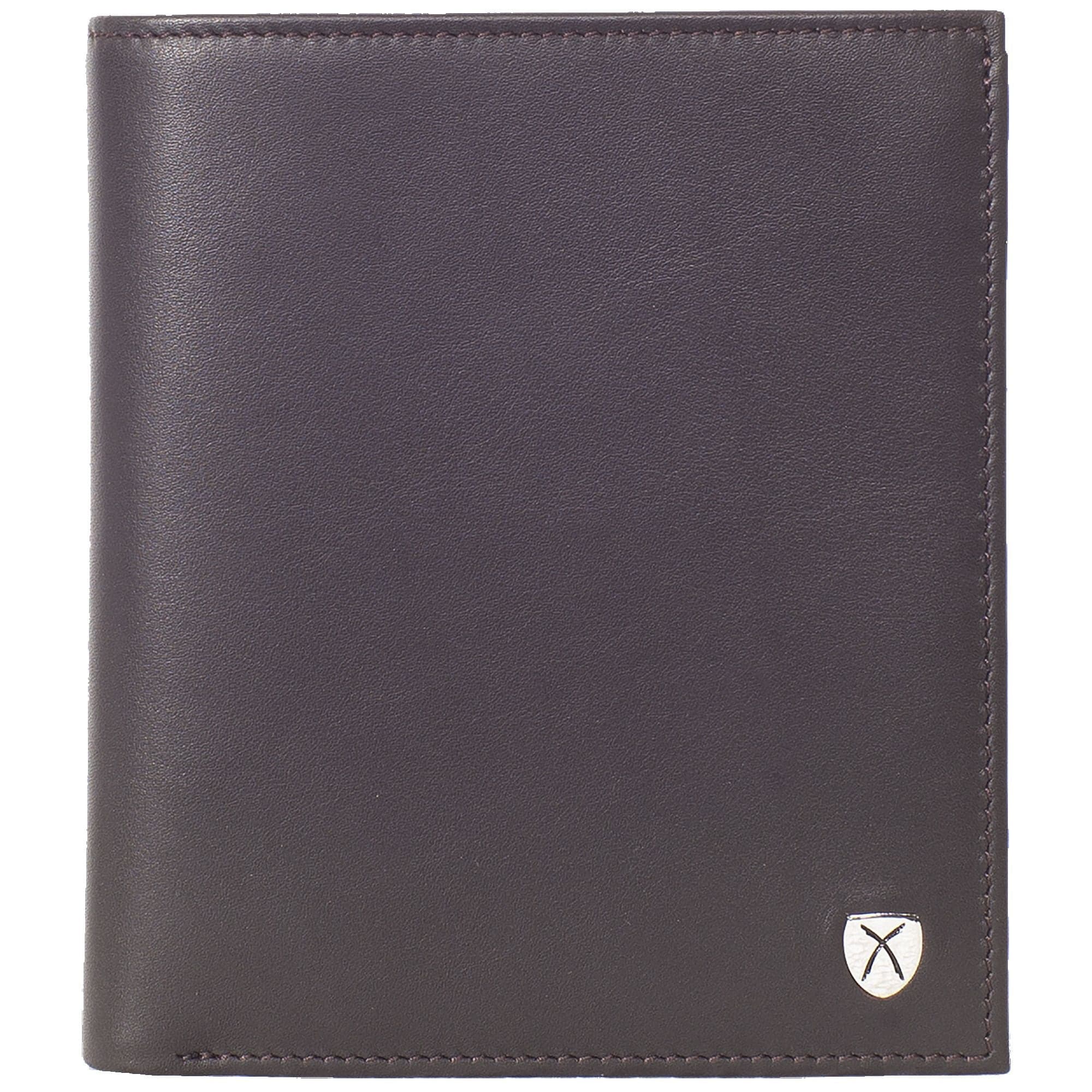 Geldbörse Portemonnaie Leder braun 18 Fächer - Corf Offermann