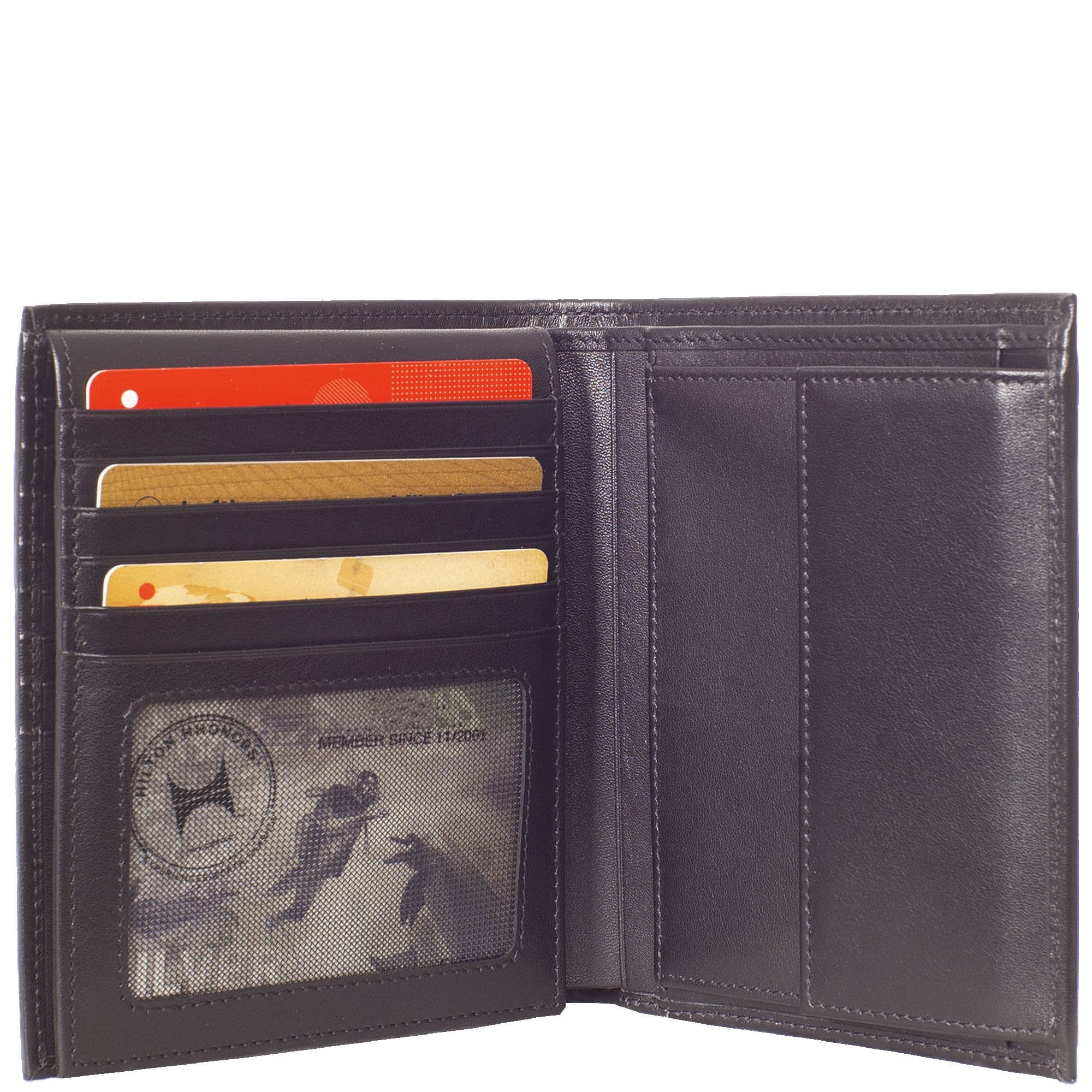 Geldbörse Portemonnaie Leder braun 18 Fächer - Corf Offermann