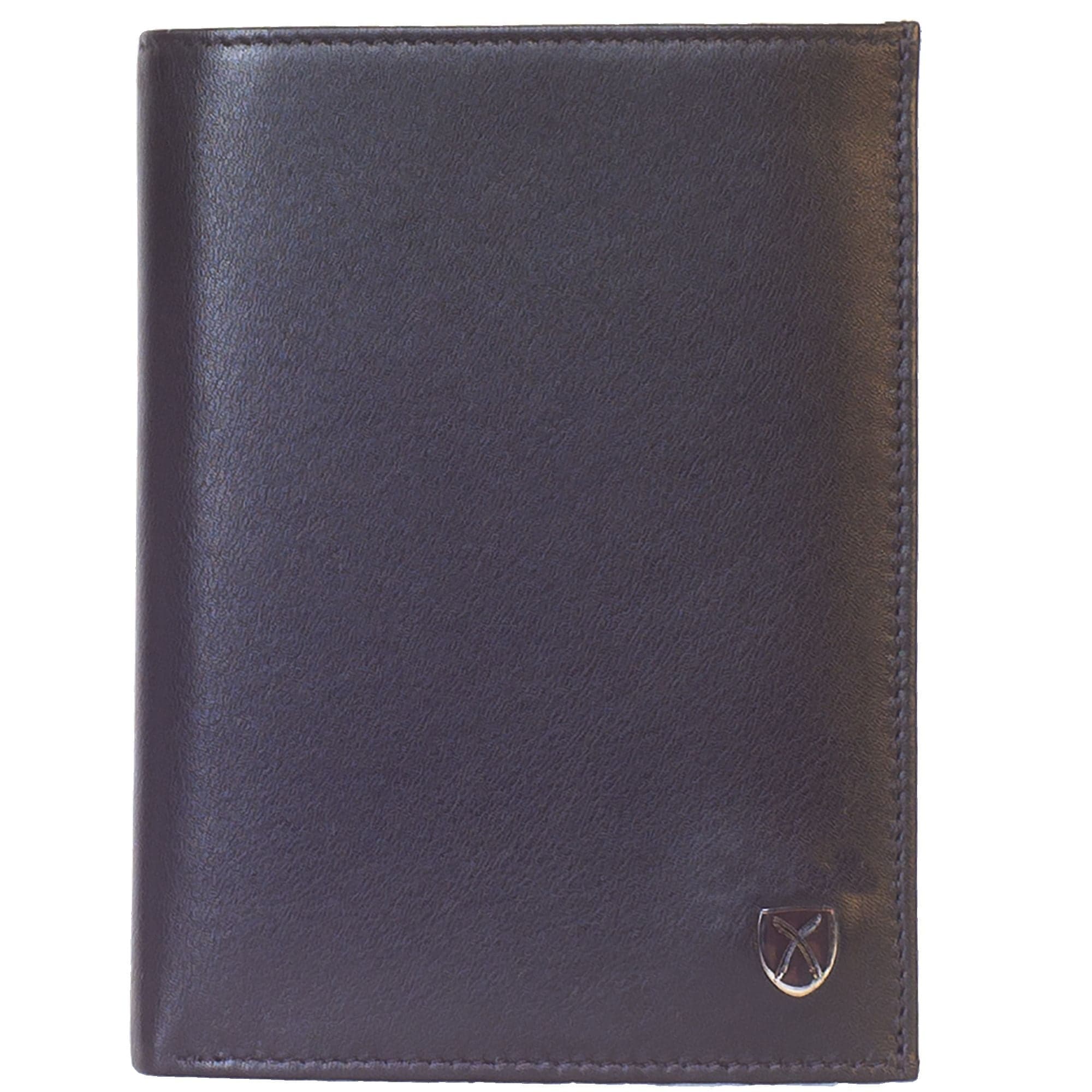 Kreditkartenetui Leder schwarz 2 Sichtfenster - Corf Offermann