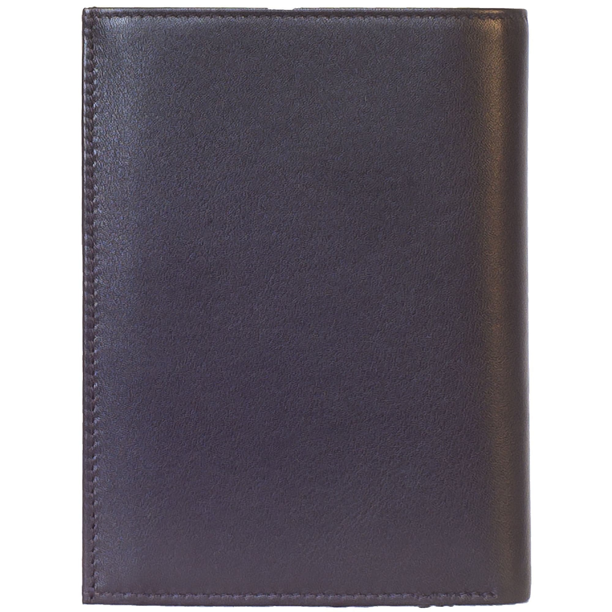 Kreditkartenetui Leder schwarz 2 Sichtfenster - Corf Offermann