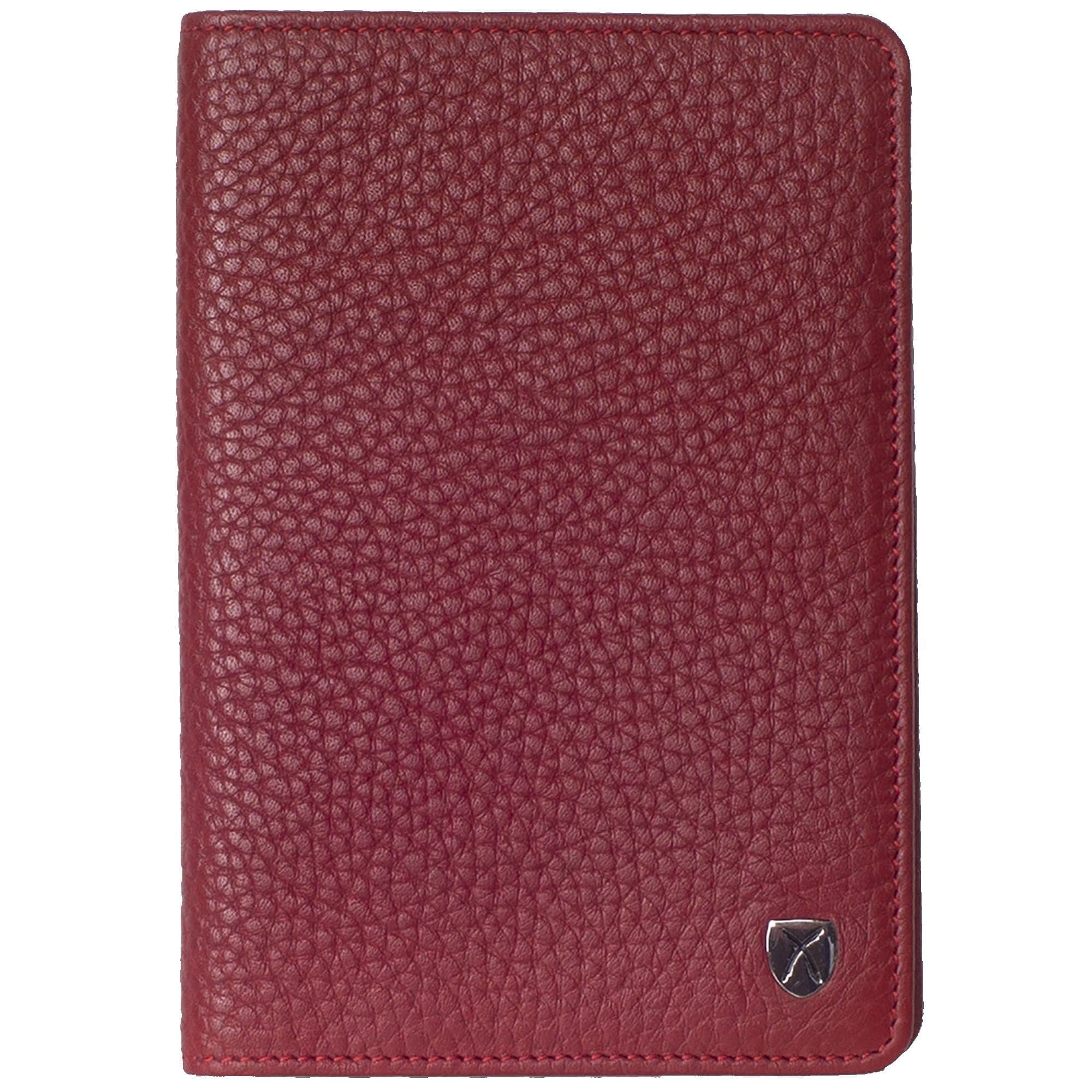 Impf- und Reisepassetui mit Kartenfächern aus hochwertigem Leder - Corf Offermann